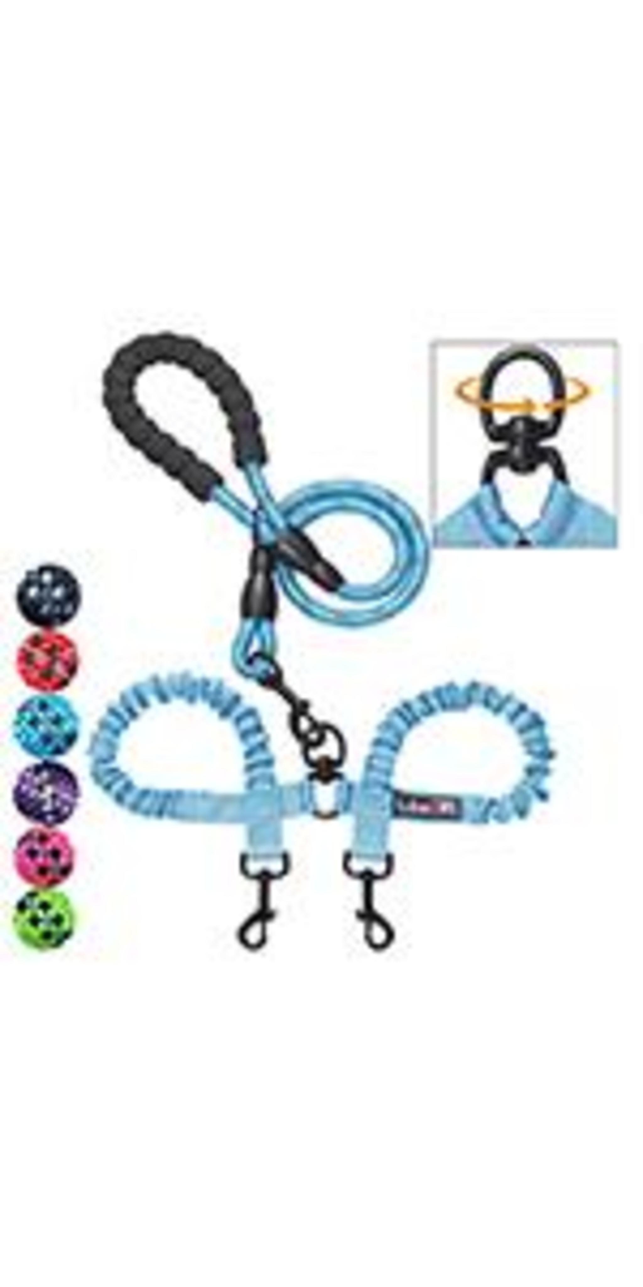 No Pull Dog Harness with 5ft Leash, Reflective Oxford Vest for Medium Large Dogs image 12