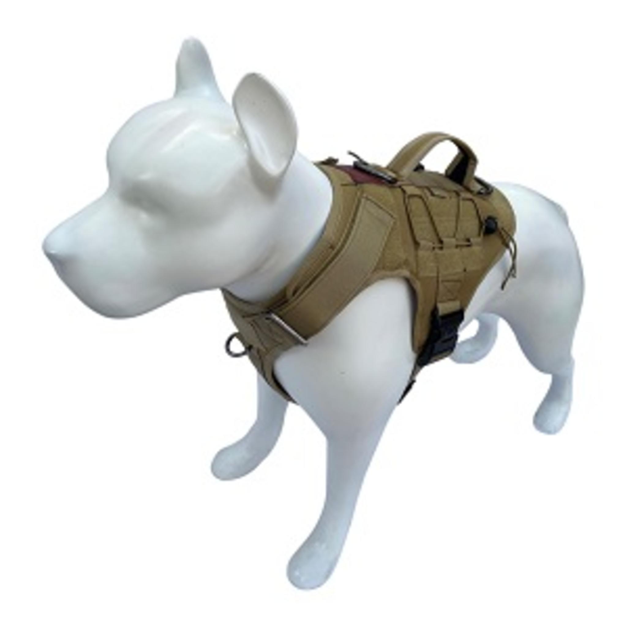 Tactical Dog Harness - Heavy Duty No-Pull Training Vest for Large Breeds with MOLLE System image 11
