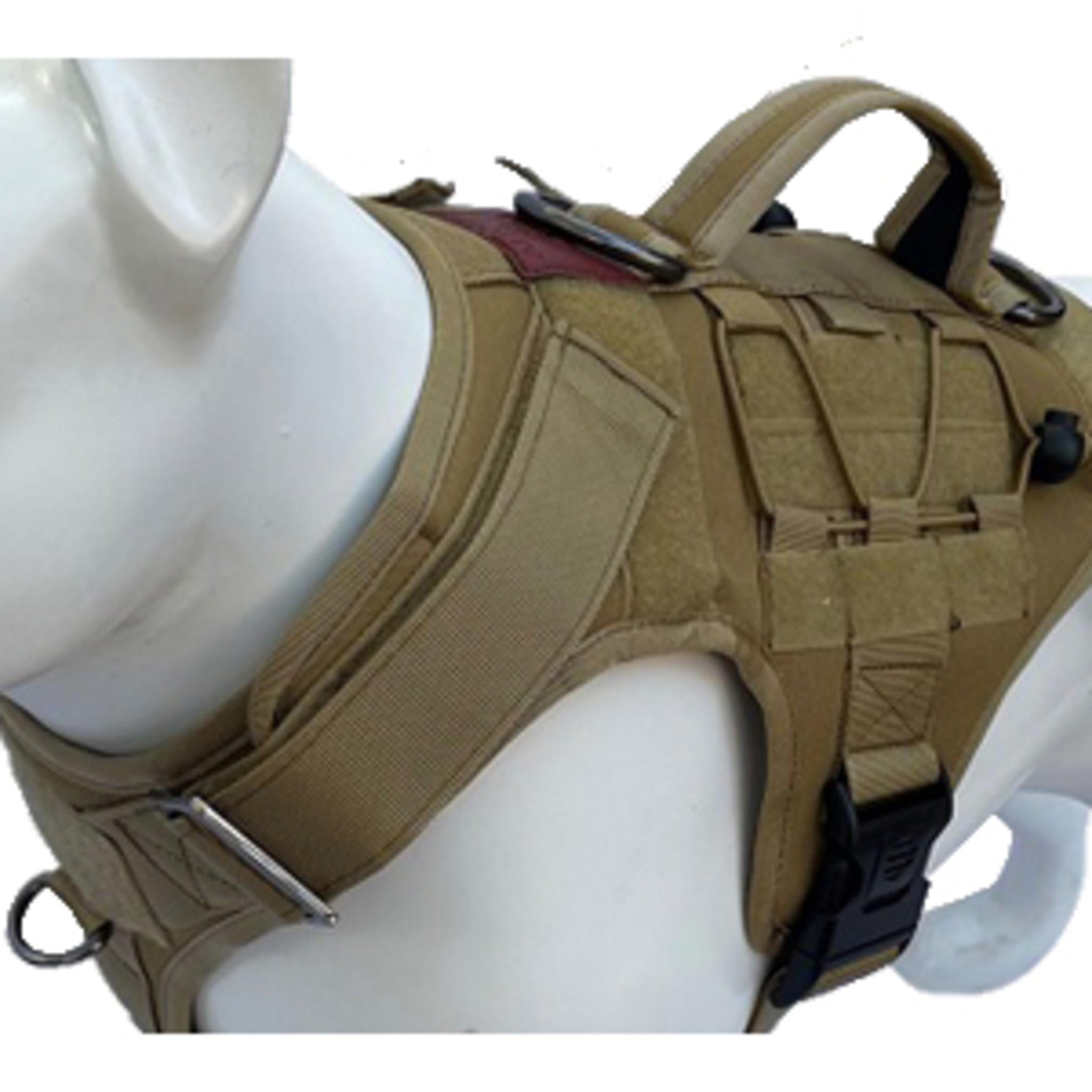 Tactical Dog Harness - Heavy Duty No-Pull Training Vest for Large Breeds with MOLLE System image 13