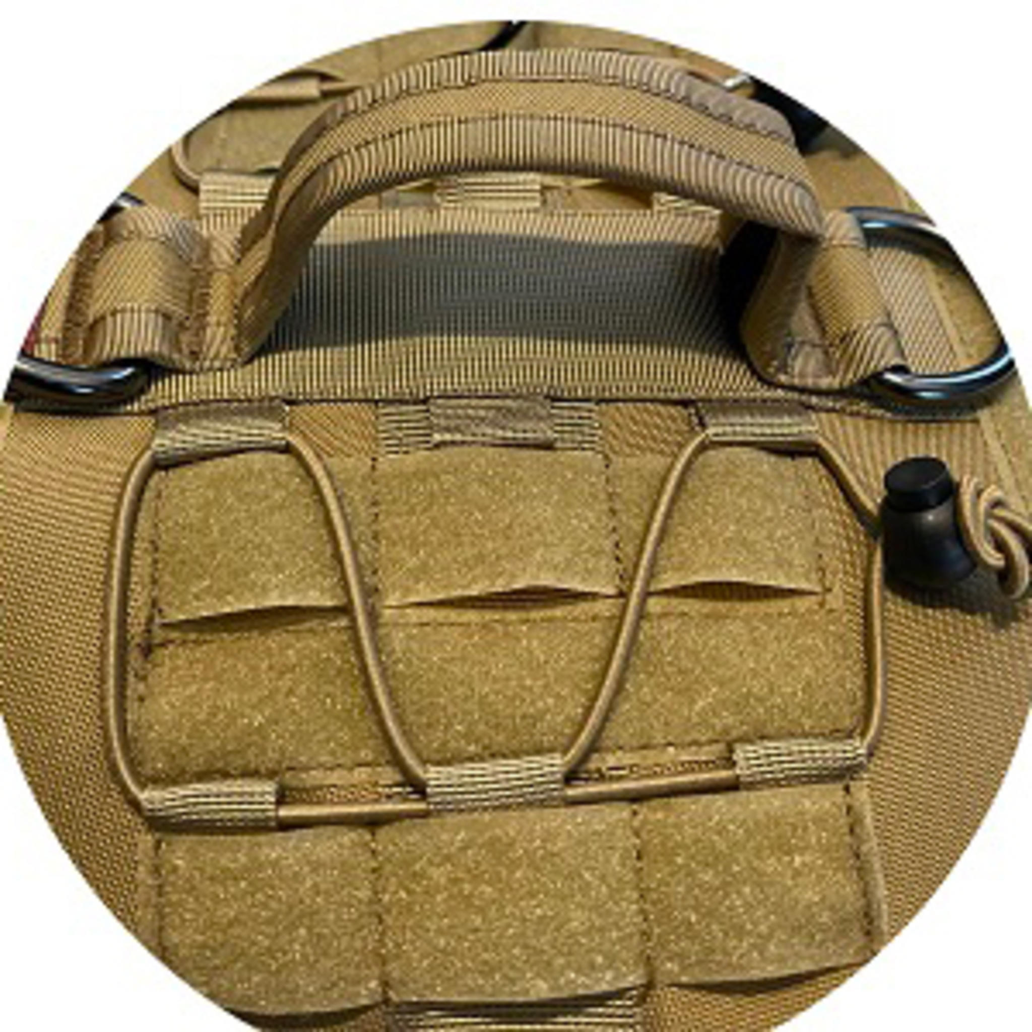 Tactical Dog Harness - Heavy Duty No-Pull Training Vest for Large Breeds with MOLLE System image 15