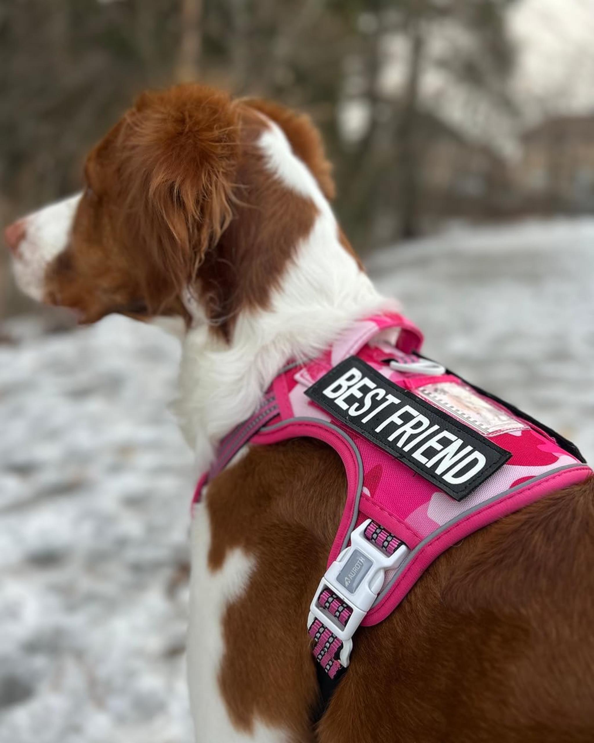Tactical Dog Harness No Pull Reflective Military Pet Vest with Handle for Training