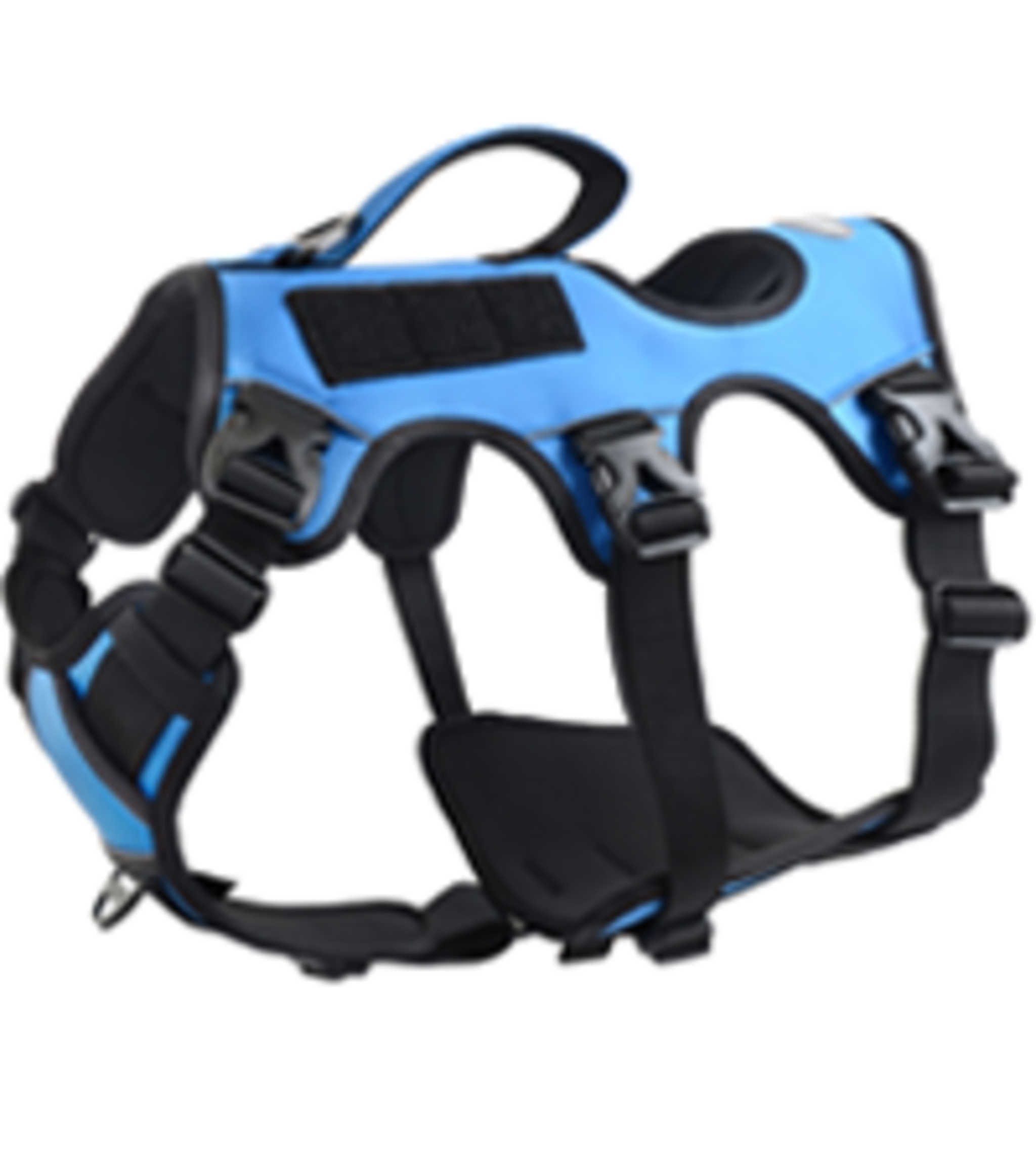 Tactical Dog Harness No Pull Reflective Military Pet Vest with Handle for Training image 24