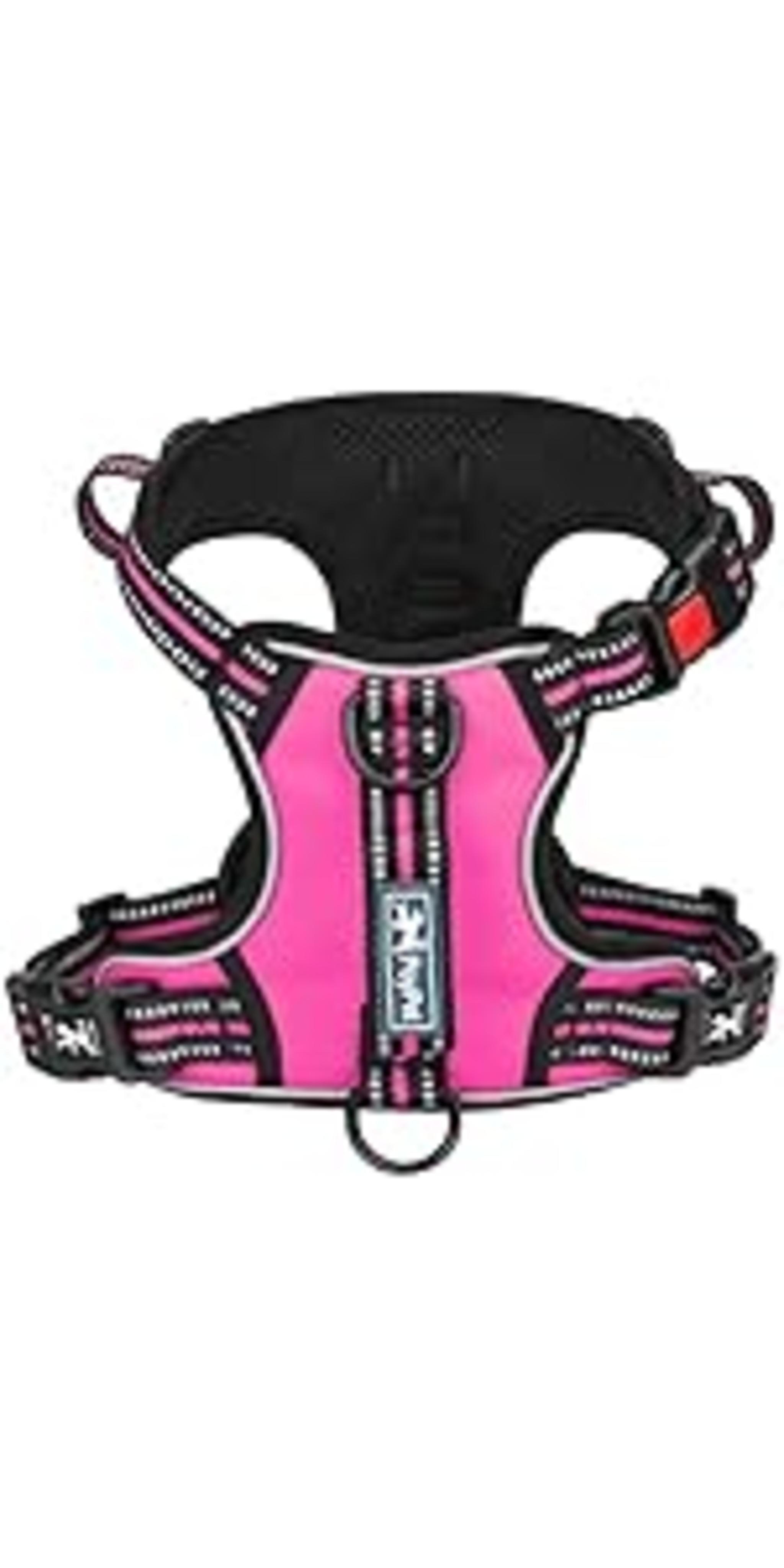 Escape Proof No Pull Dog Harness and Leash Combo with Reflective Strips and Padded Handle image 16