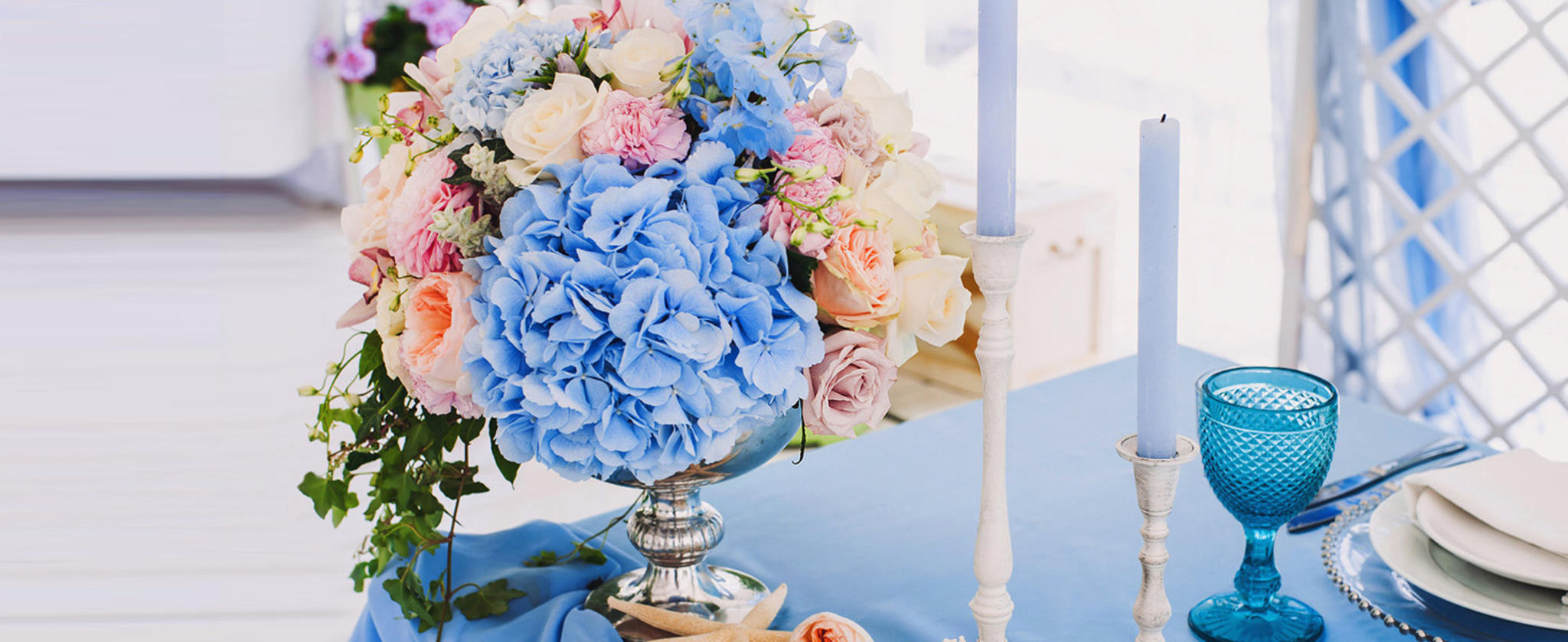 3 Pcs Real Touch Artificial Hydrangea Flowers, 21" Large 3D Print Latex Faux Hydrangeas for Home Decor image 12