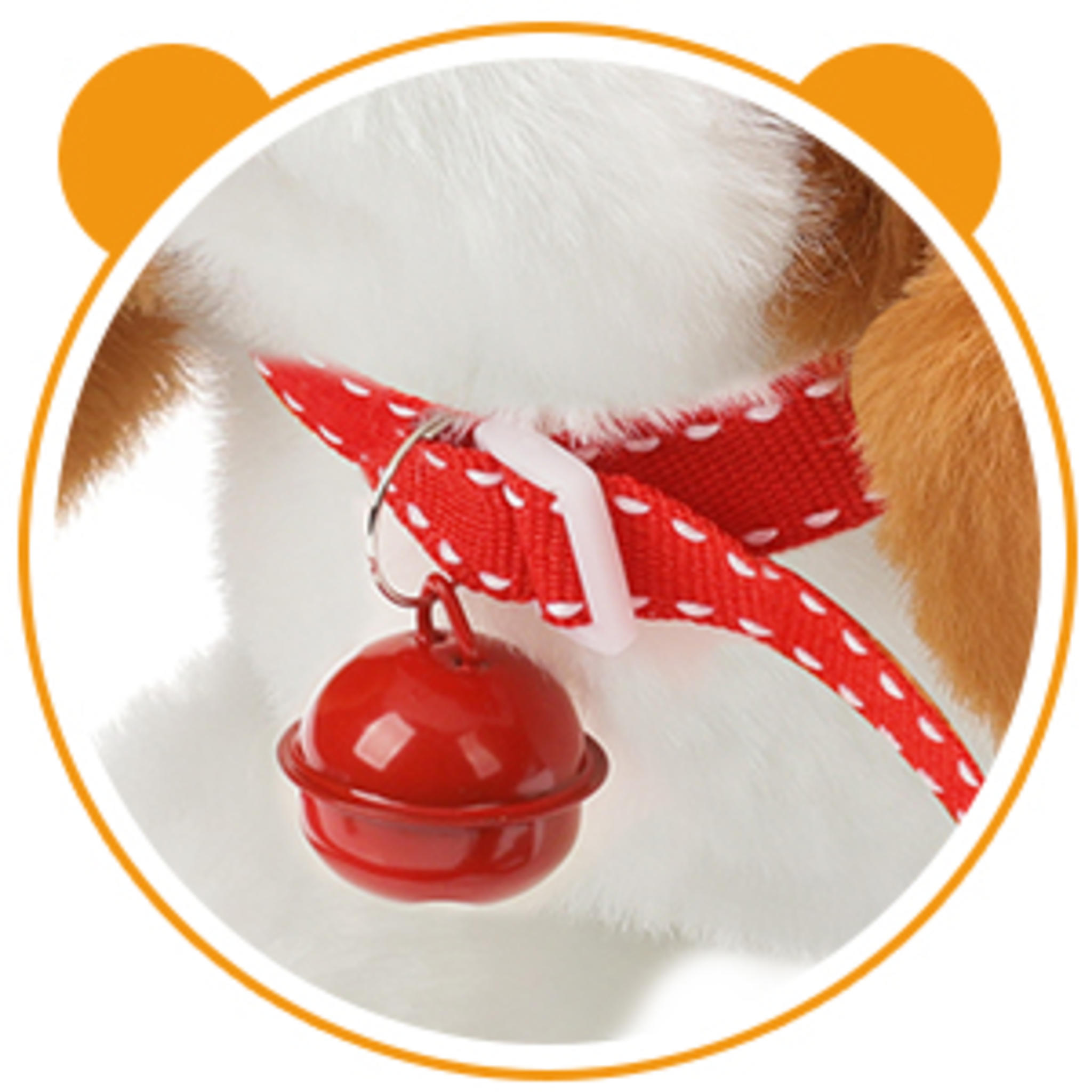 Interactive Plush Saint Bernard Toy Puppy - Walking and Barking Companion image 11
