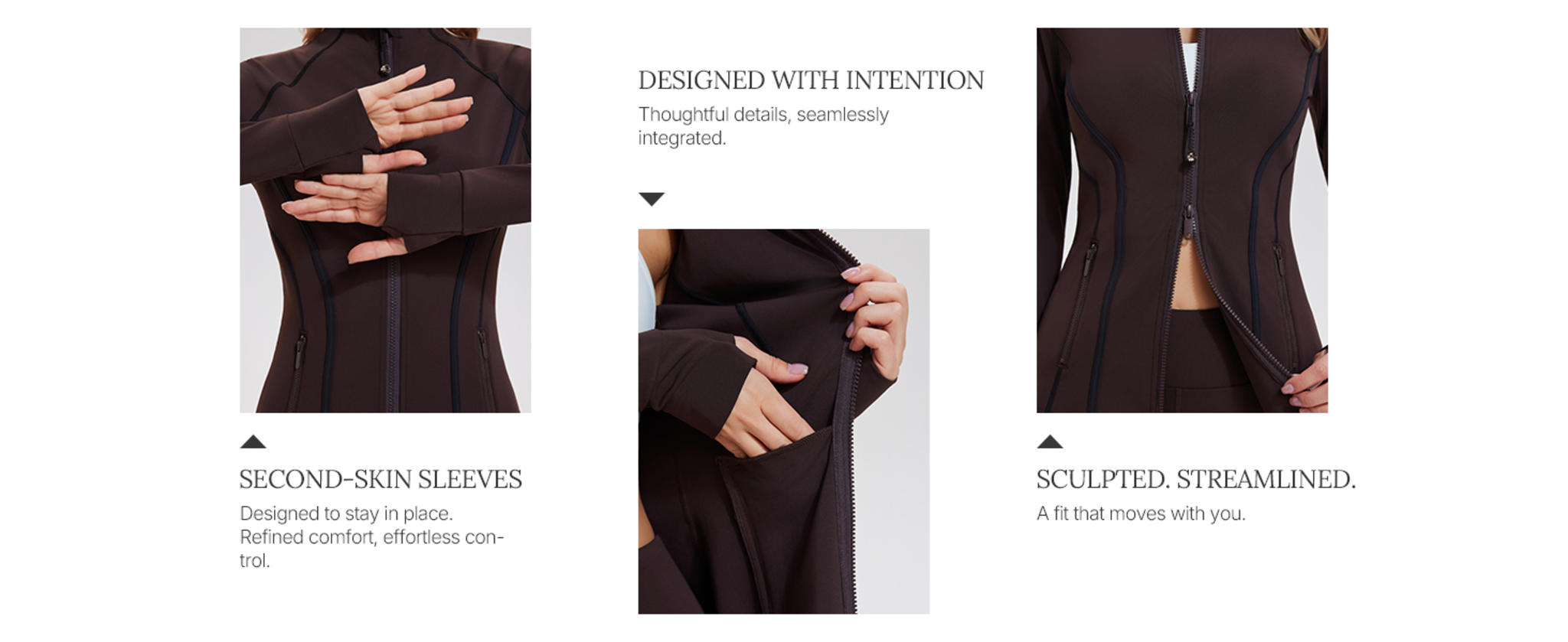 Women's 2 Piece Athletic Tracksuit Set with Full Zip Jacket and Flare Leggings image 8