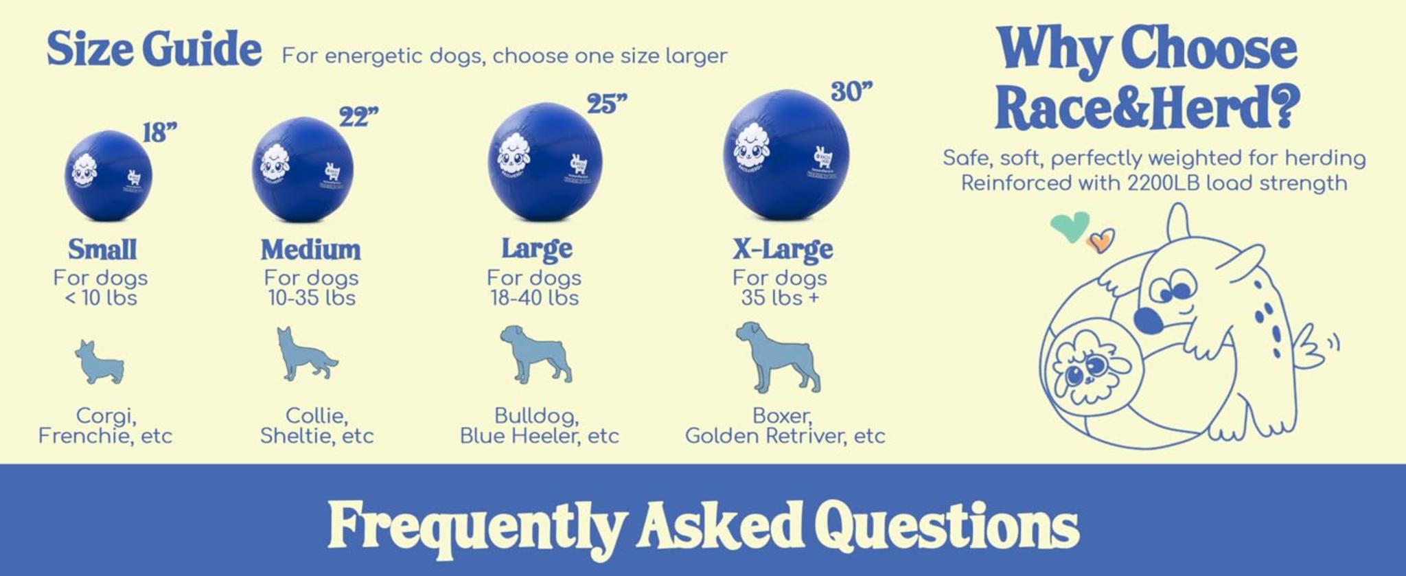 25" Original XXL Herding Ball for Large Dogs - Durable Outdoor Exercise Toy image 19