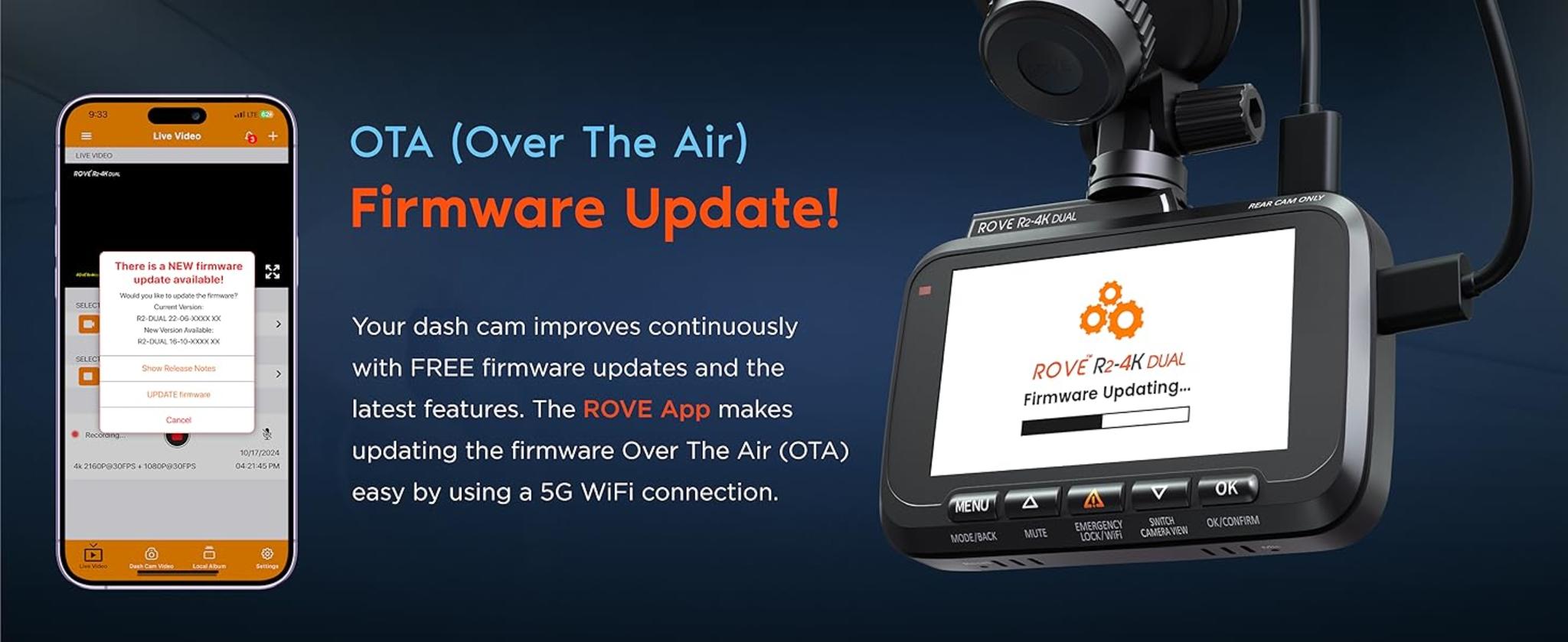 4K Dual Dash Cam Front and Rear with 5G WiFi and STARVIS 2 Sensor image 24