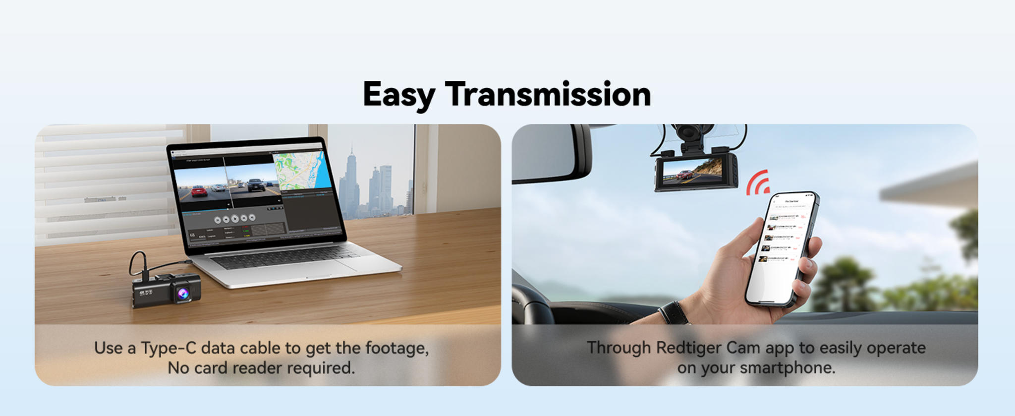 4K Dual Channel Dash Cam with STARVIS 2 Sensor and 5.8GHz WiFi image 13