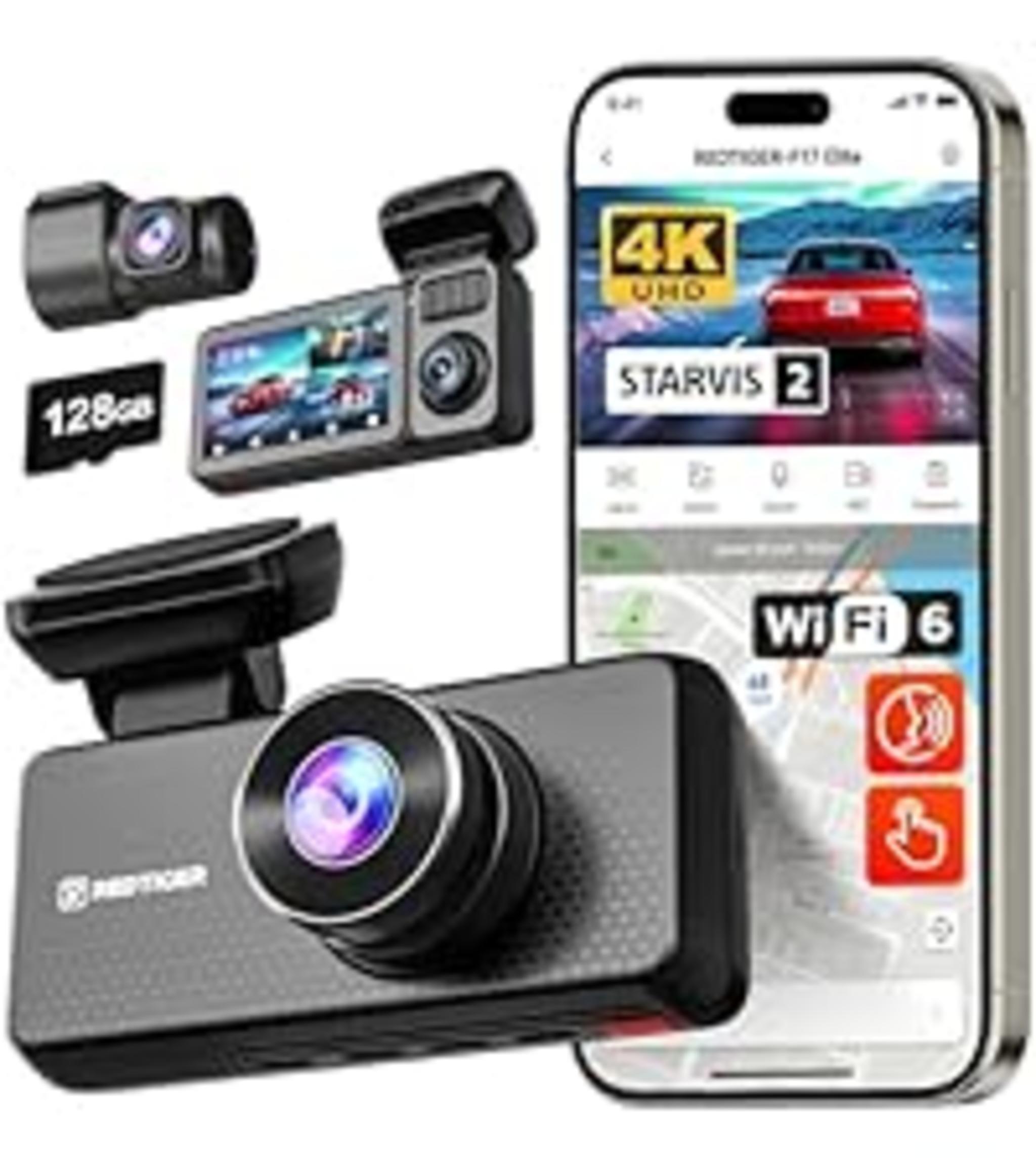 4K Dual Channel Dash Cam with STARVIS 2 Sensor and 5.8GHz WiFi image 22