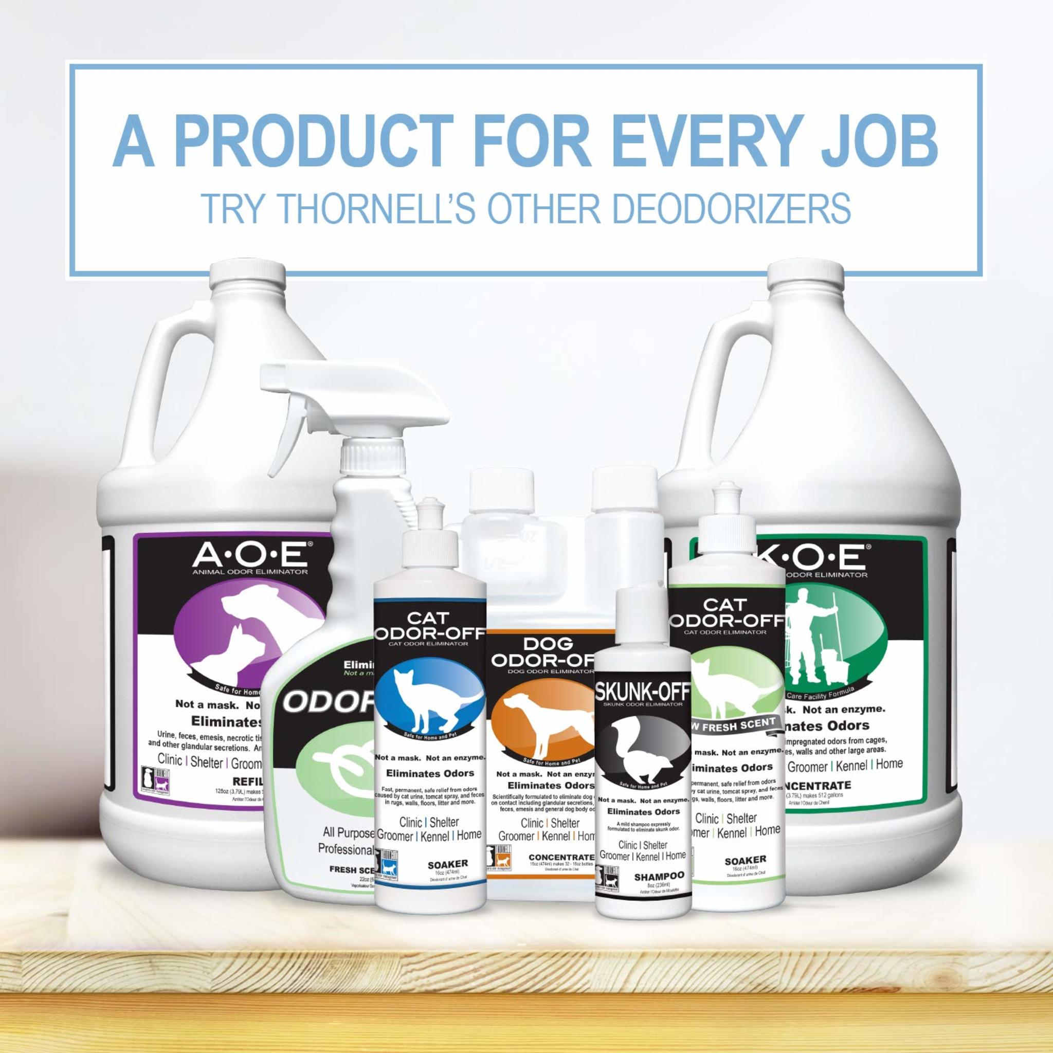 Professional Kennel Odor Eliminator Concentrate - Non-Enzymatic Formula for Cages and Runs