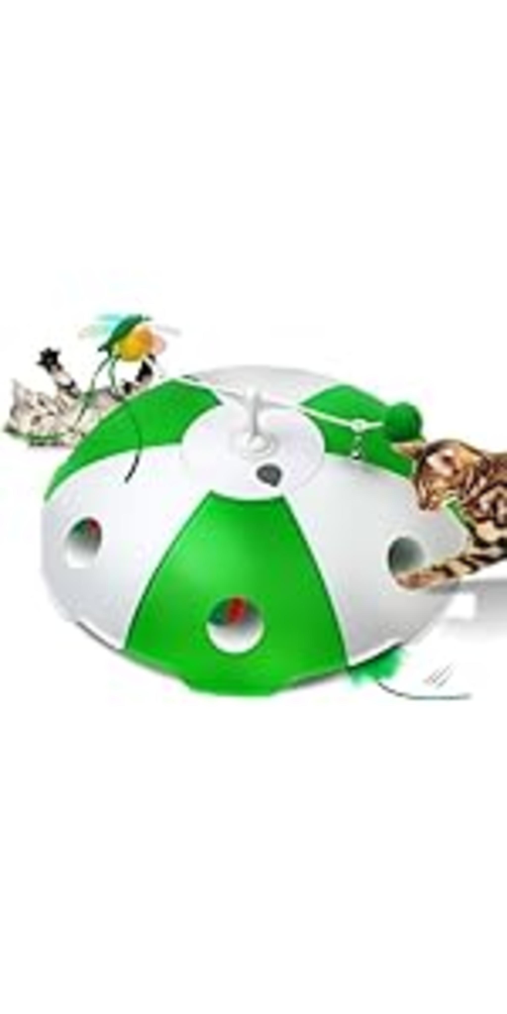 Automatic Interactive Cat Toy with Motion Activated Hide and Seek Feathers image 17