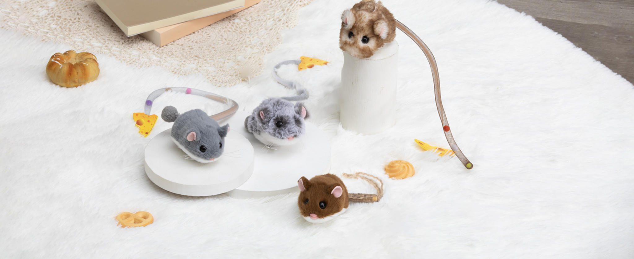 Interactive Mouse Cat Toy with 360° Rolling & Smart Motion Sensor image 9