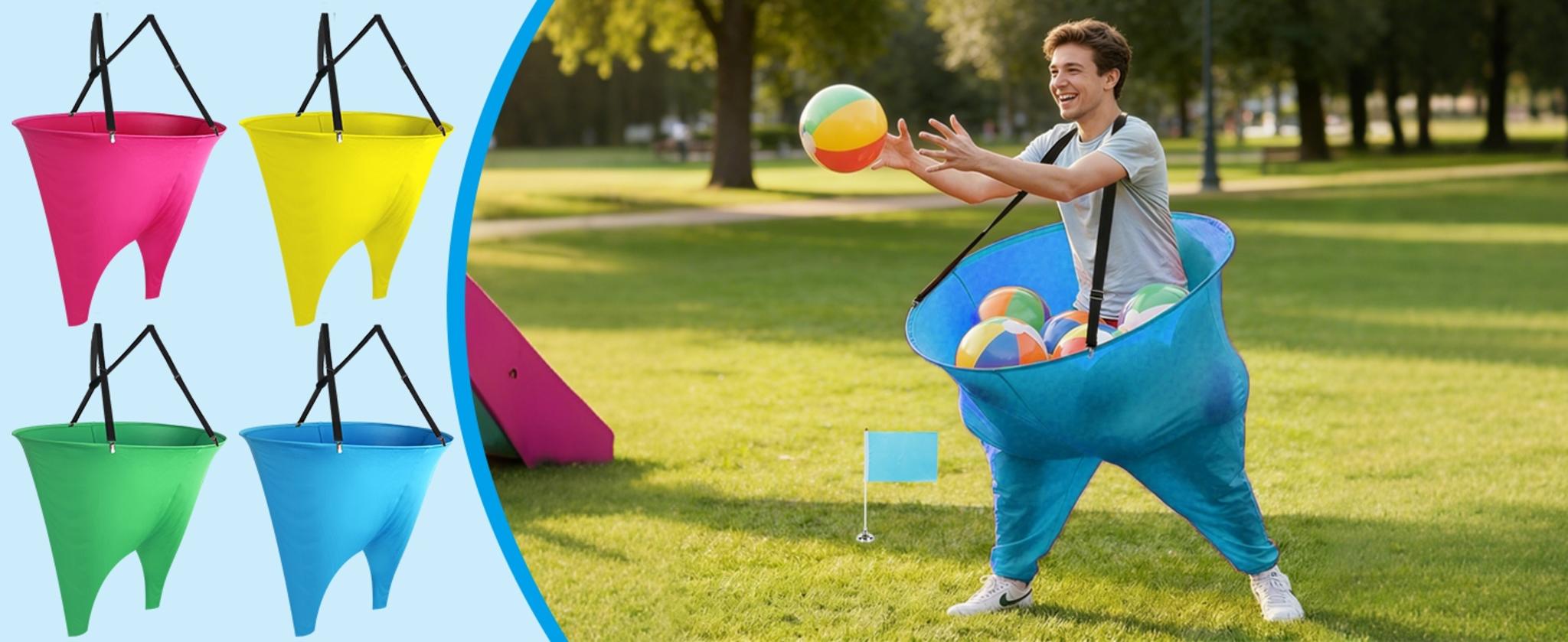 Giant Granny Pants Yard Game Set - 24Pcs Funny Outdoor Tossing Activities image 8