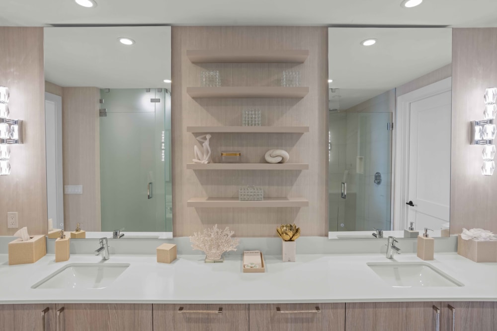 Platinum Build bathroom renovation — detail