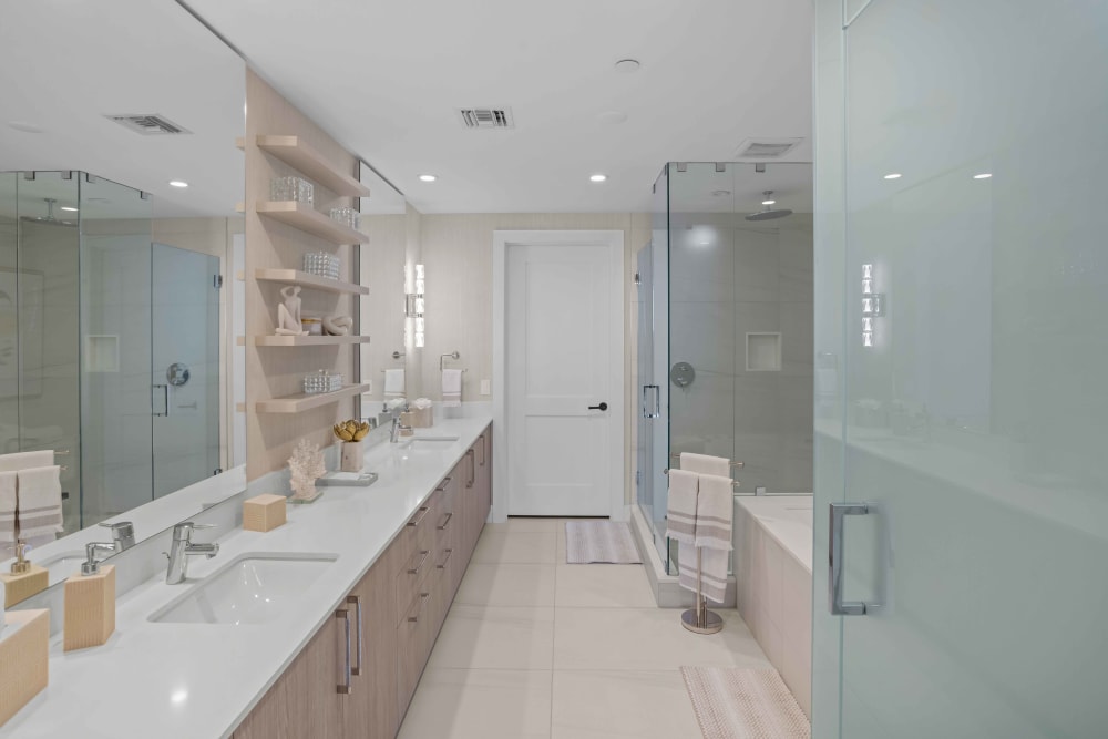 Platinum Build bathroom renovation — shower