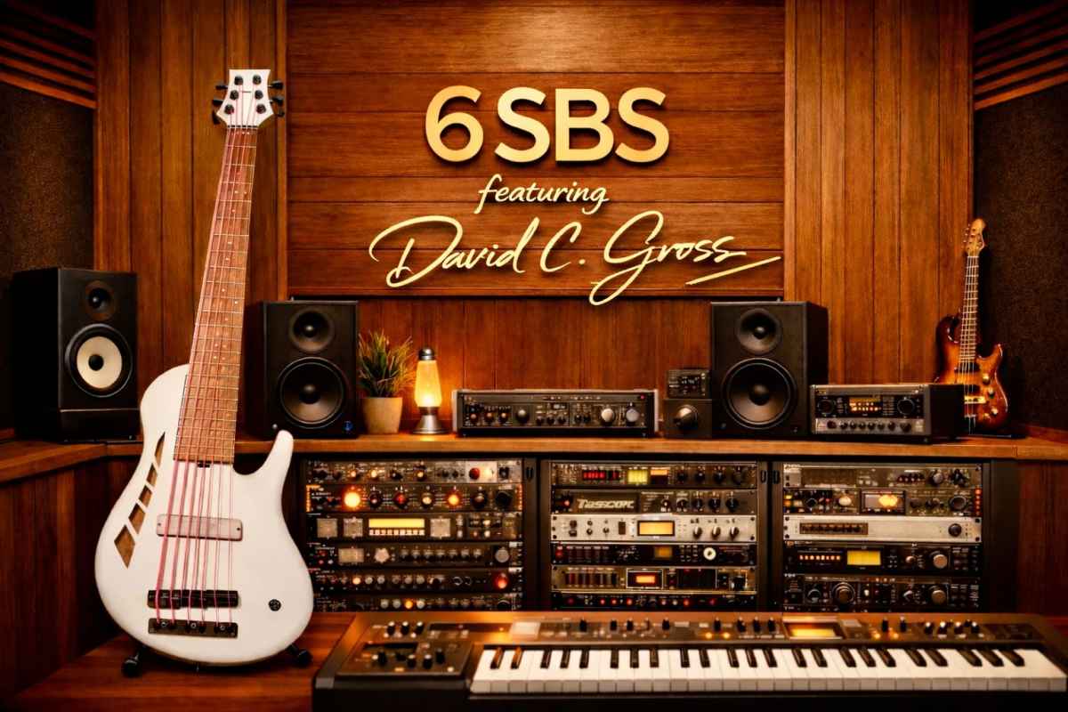 David Gross's piano studio background