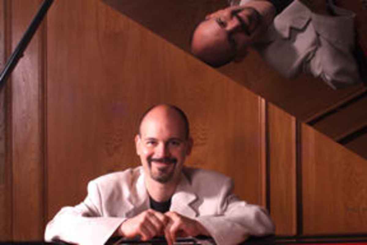 Darryl Girard's piano studio background