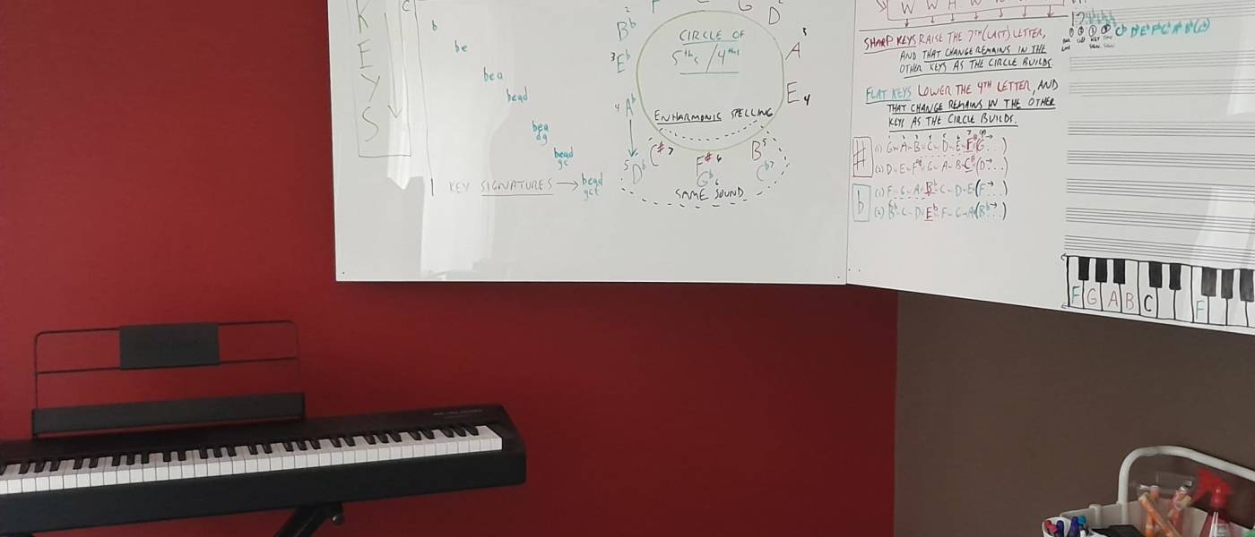 Frederick Harris's Piano Studio