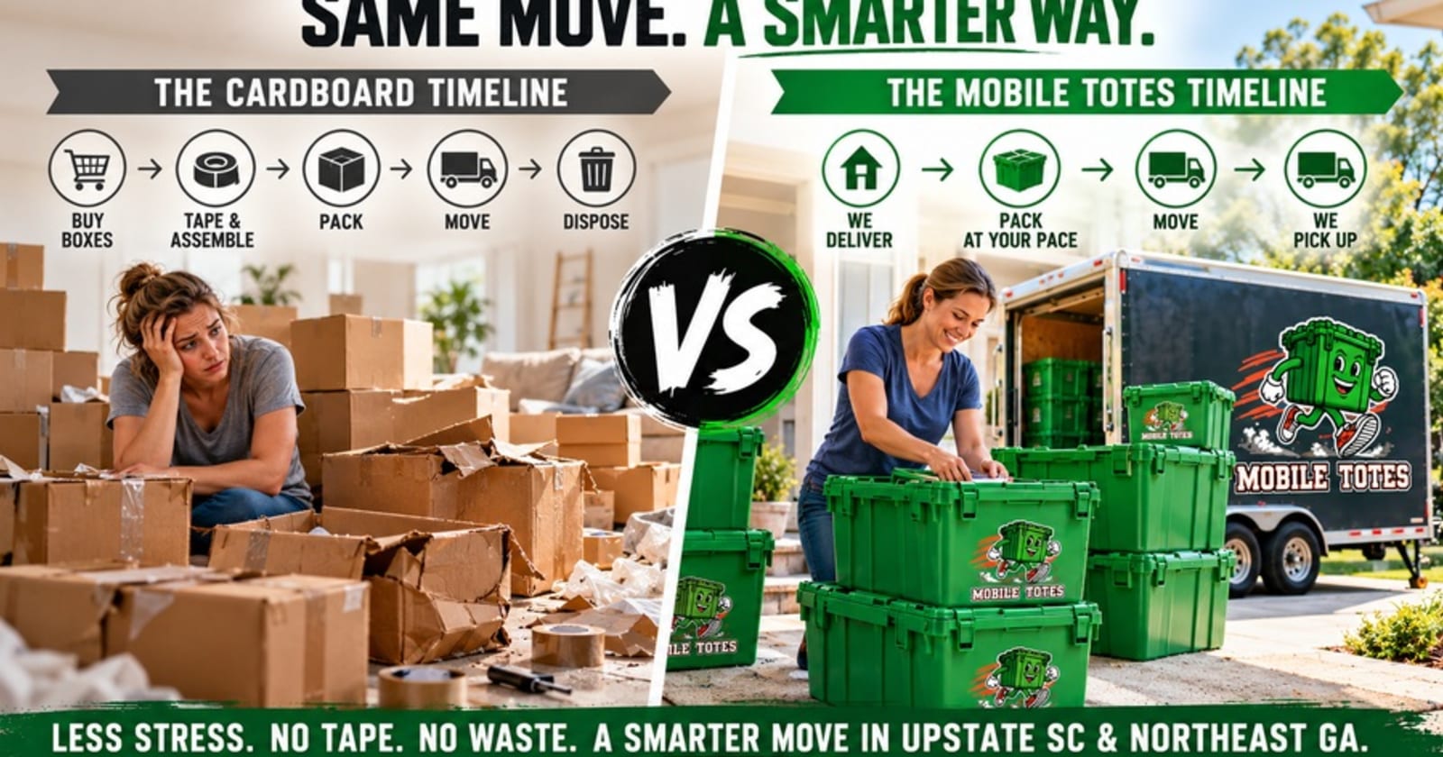people preparing to move in the upstate of sc and northeast ga