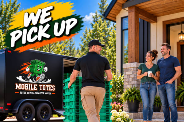We Pick Up The Empty Totes