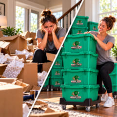 Stronger Than Cardboard & No Tape Required