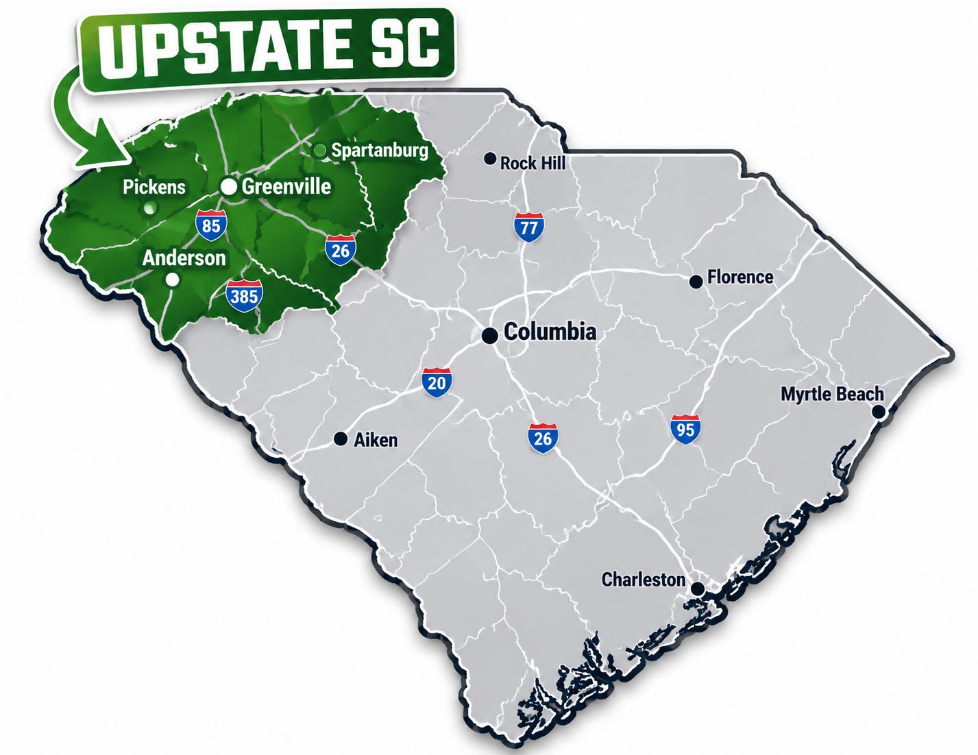 moving within the upstate of south carolina