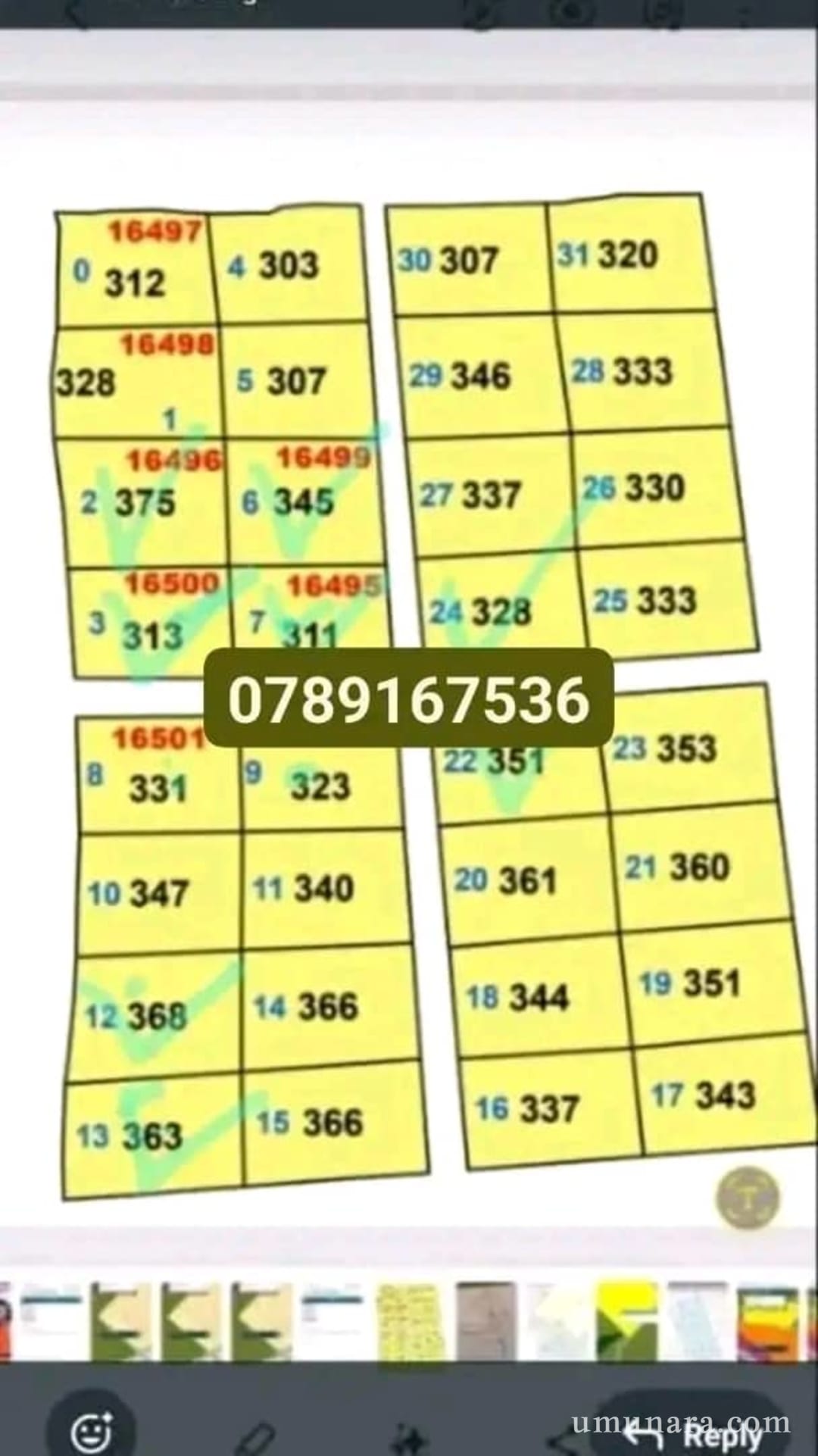 Ibibanza bigurishwa muri site 