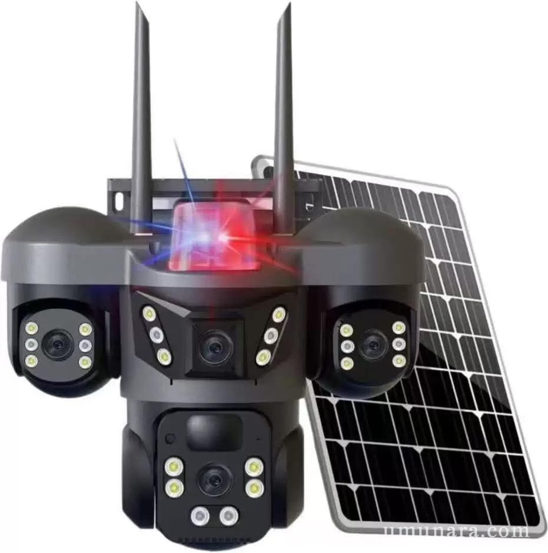 📢 V380 Pro Intelligent Solar Camera – 500,000 Frw