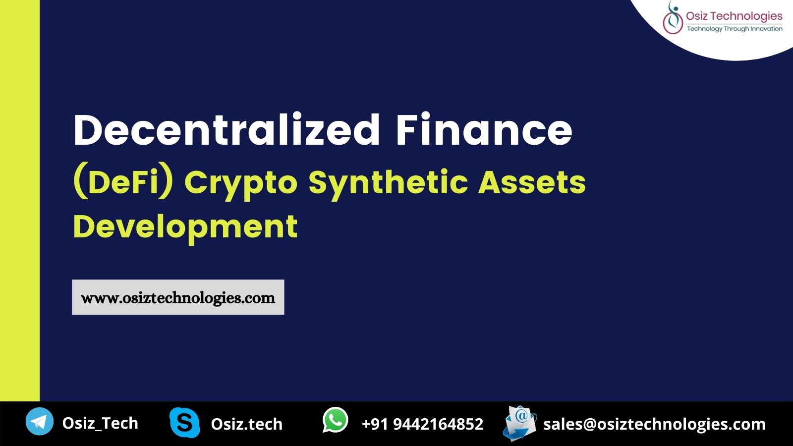 DeFi Synthetic Assets Development 