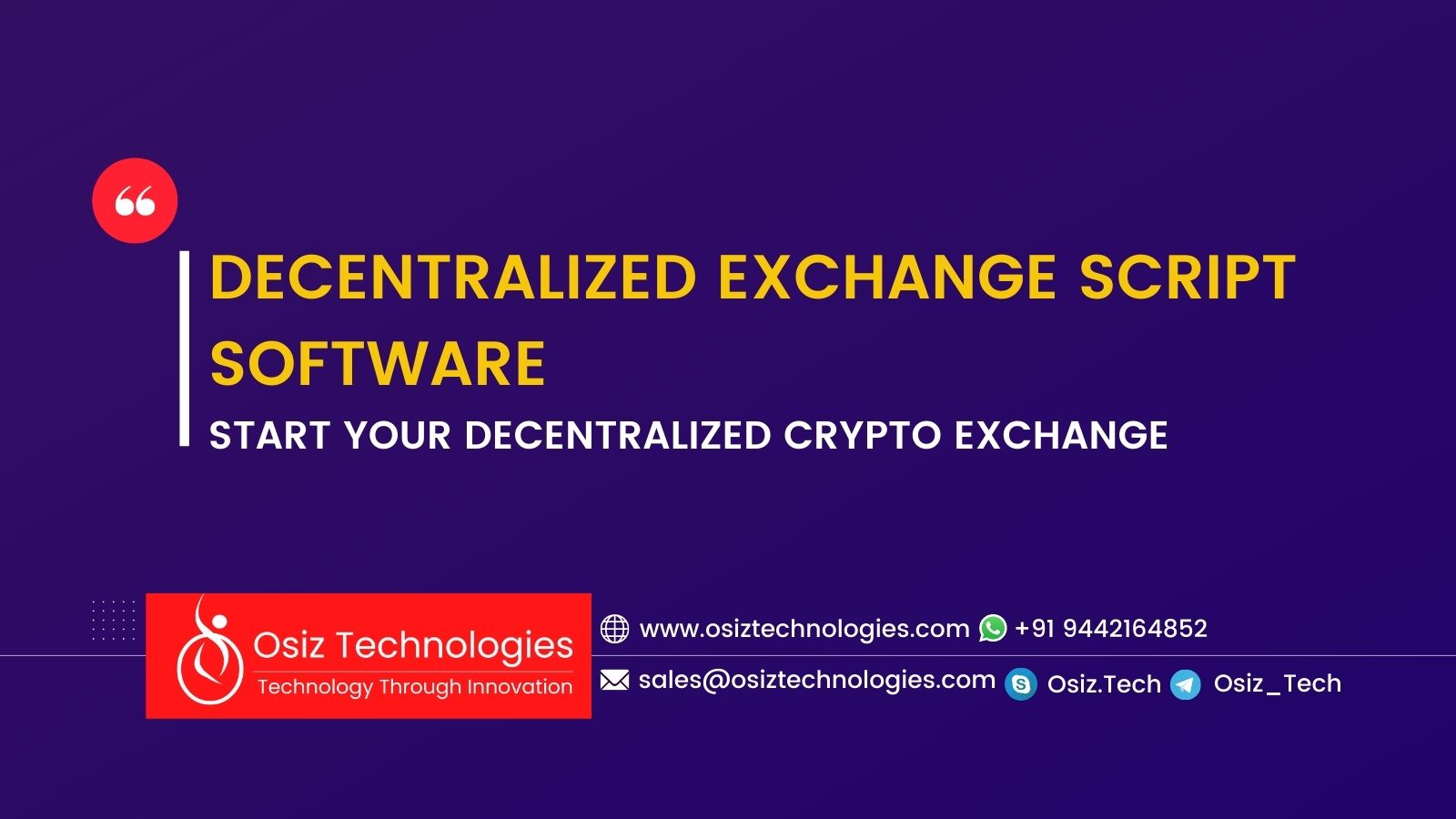 Decentralized Exchange Script | Decentralized Crypto ...