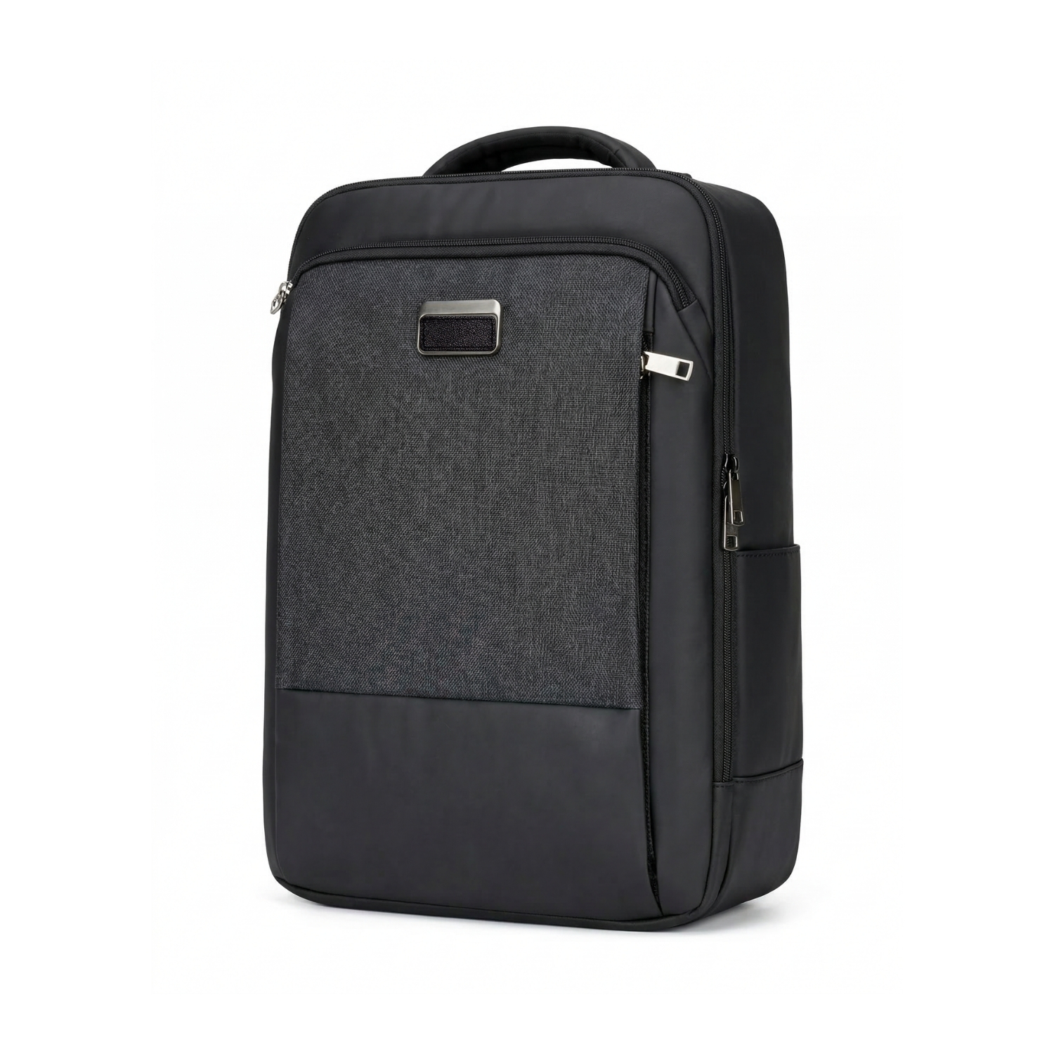 The Forge Backpack | Premium Laptop Backpack, Smart Storage, 180° Laptop Compartment, Expandable Capacity | Office, Business & Travel Backpack, Black view 2