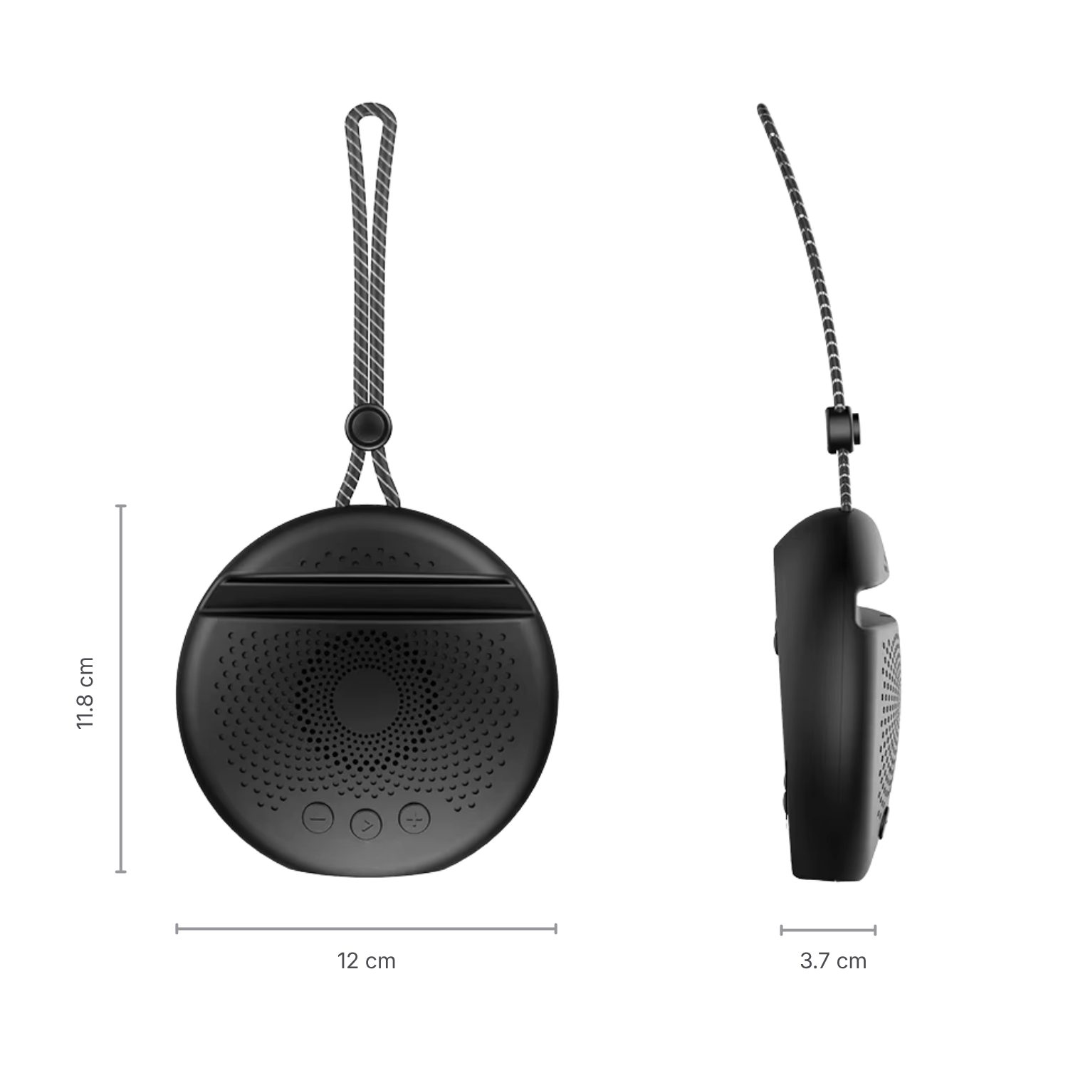 Portable Bluetooth Speaker | V5.0+EDR Wireless Speaker, 12H Playtime, 2000mAh Battery, Deep Bass & Clear Sound | Compact Outdoor Speaker view 3