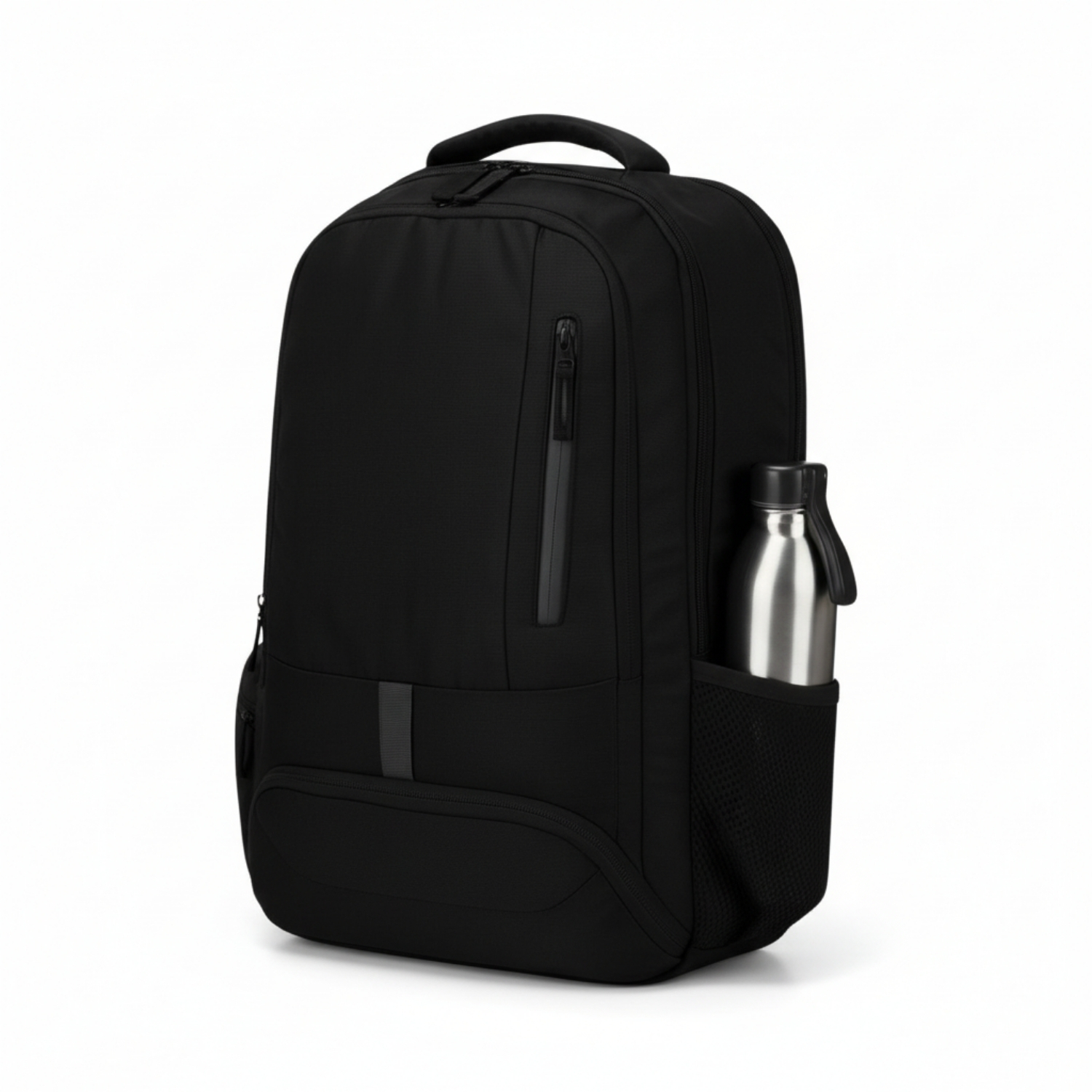 Turo Backpack | Compact Polyester Backpack with Multi-Pockets, Lightweight & Minimal Design | Daily Commute & Travel Carry Bag view 2