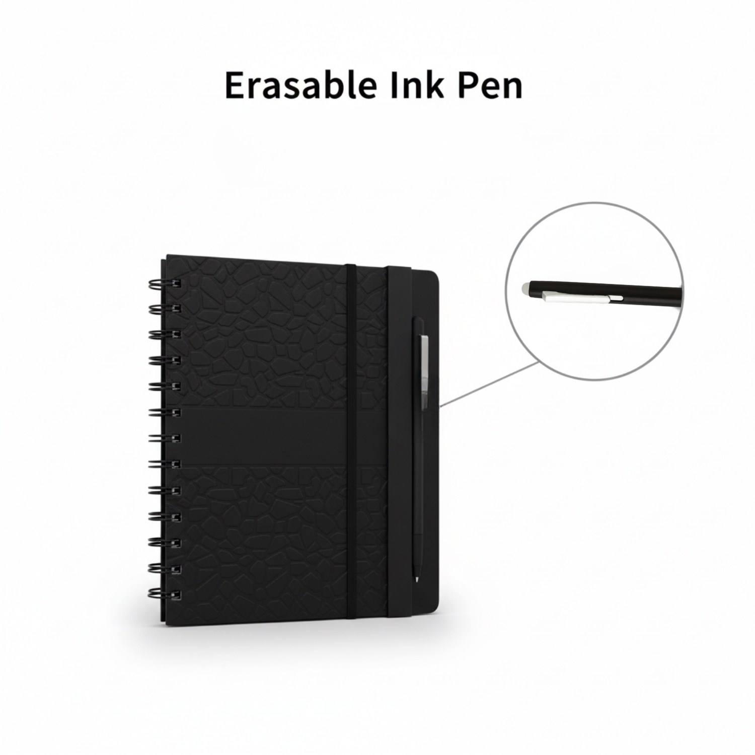 StoneFlow ReWrite | Waterproof & Tear-Resistant Eco Notebook with Erasable Gel Pen, Smooth Writing Surface | Sustainable Everyday Notebook view 2