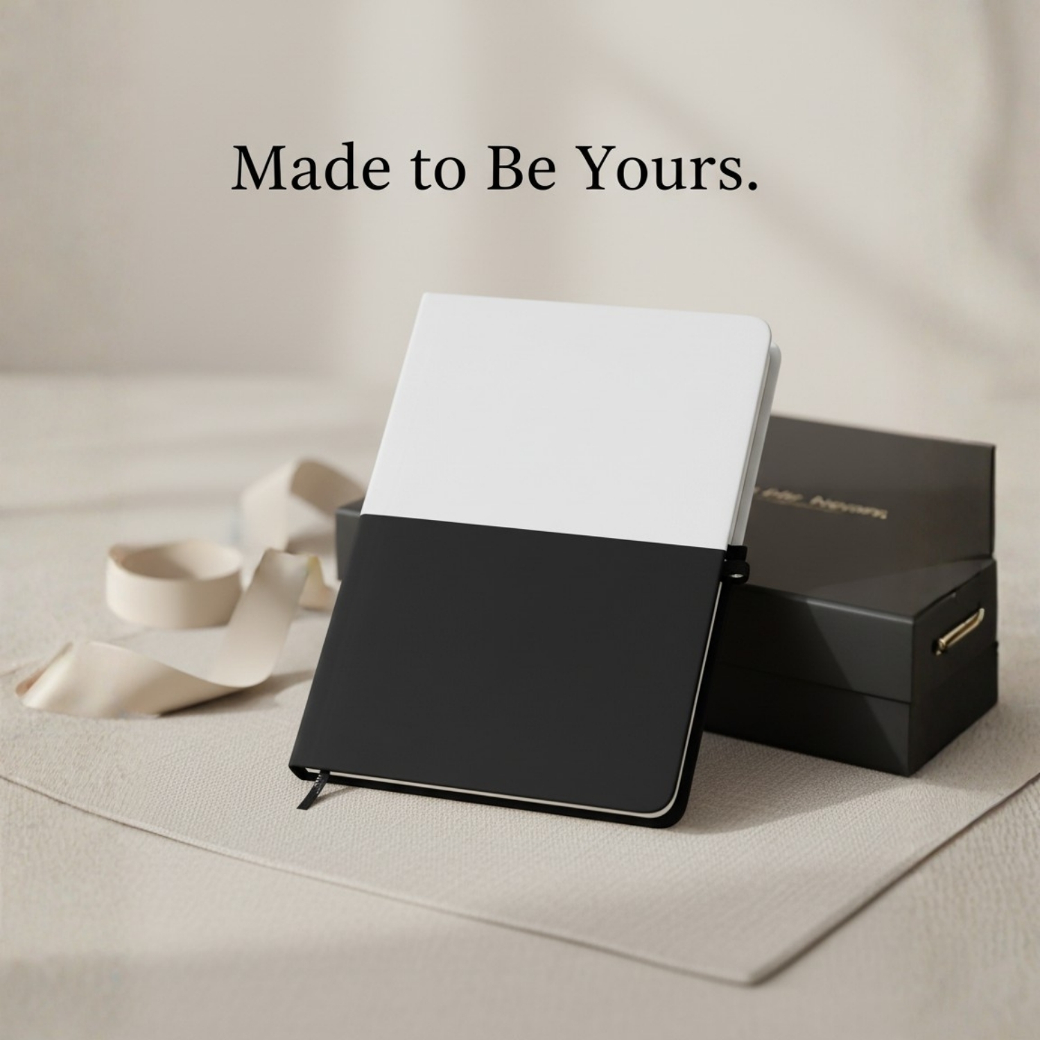 DuoTone Edgebook | A5 Two-Tone PU Hard Cover Notebook with Ruled Pages, Durable Design & Smooth Writing | Office, Meetings & Gifting view 2