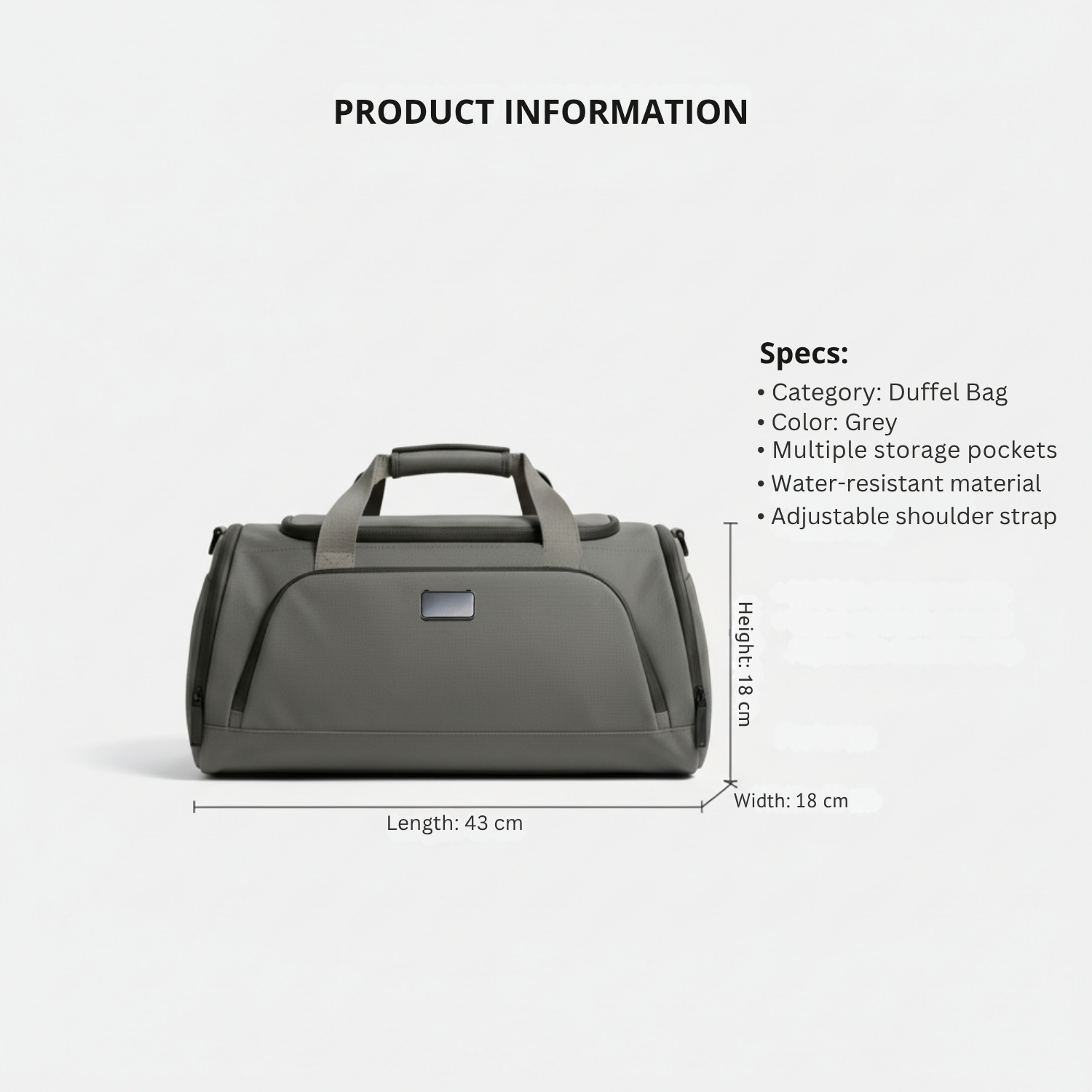 Dasker Laptop Backpack | Water-Resistant Backpack with Padded Laptop Sleeve, Quick-Access Pocket & Trolley Sleeve | Office, Travel & Daily Commute Bag view 4