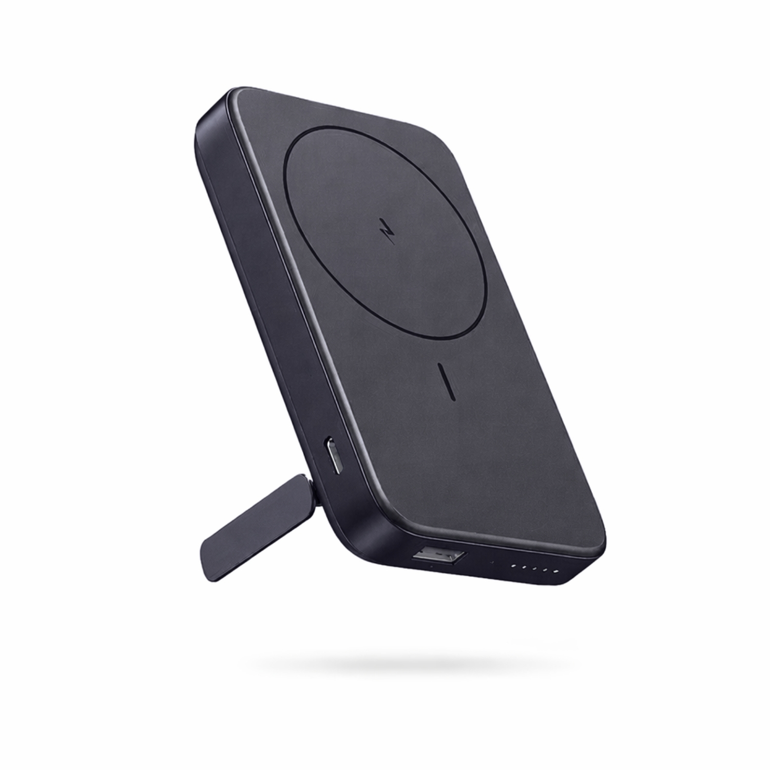 10000mAh Magnetic Wireless Power Bank | 15W Wireless, 22.5W USB-A & 20W USB-C Fast Charging, Foldable Stand & LED Indicators | Multi-Device Charging Power Bank view 2