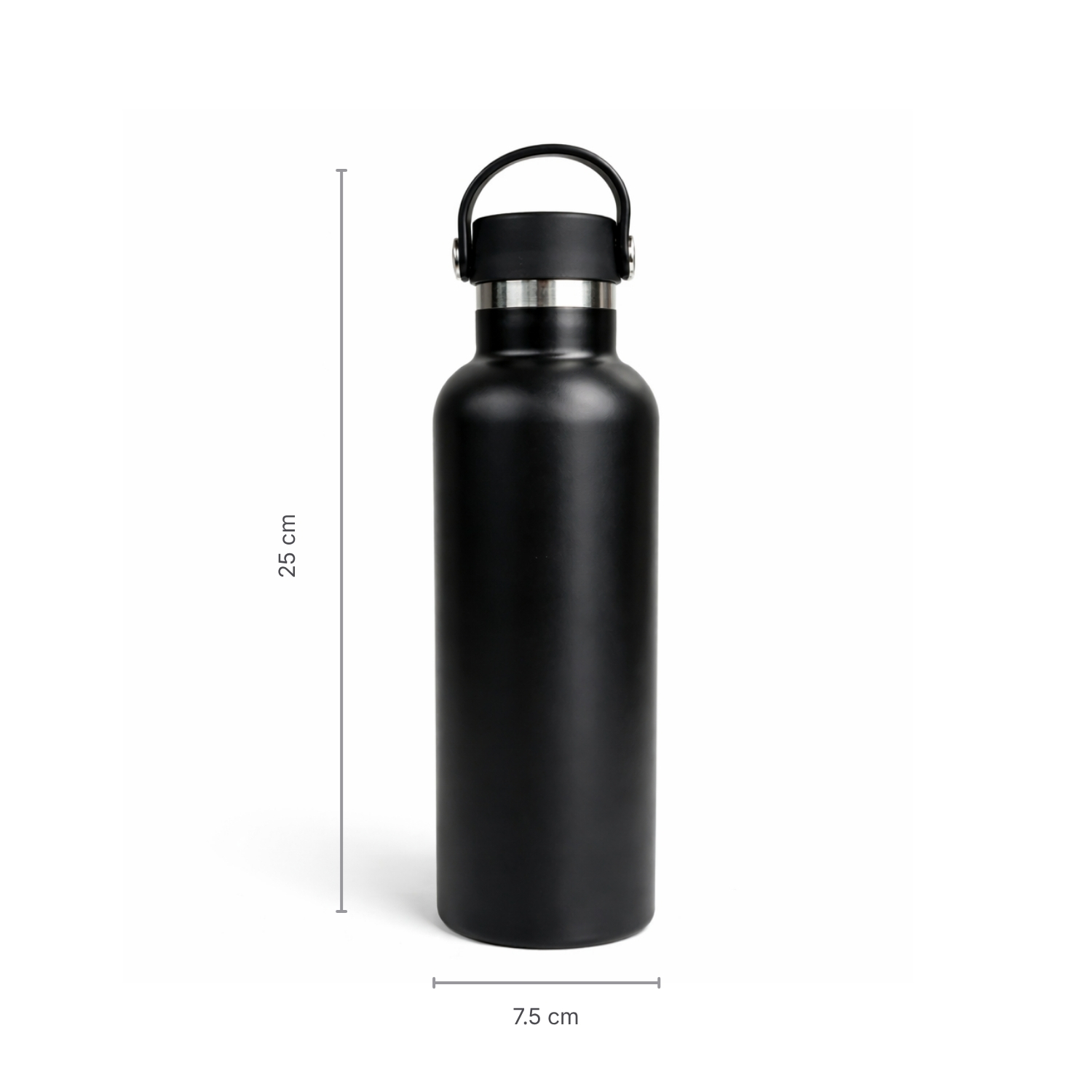 Hydro Edge Vacuum Flask 750ML | ISI Certified Stainless Steel Bottle, Double-Wall Insulated, Leak-Proof Hot & Cold Water Bottle | Travel, Gym & Office Use view 2