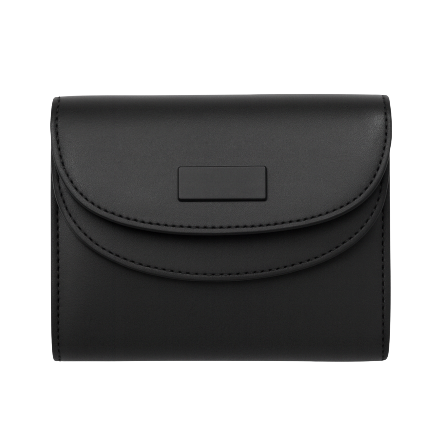 Pure Hold Card Holder | Envelope Style Leather Card Wallet with Magnetic Snap Closure & Compact Design | Slim Professional Card Case