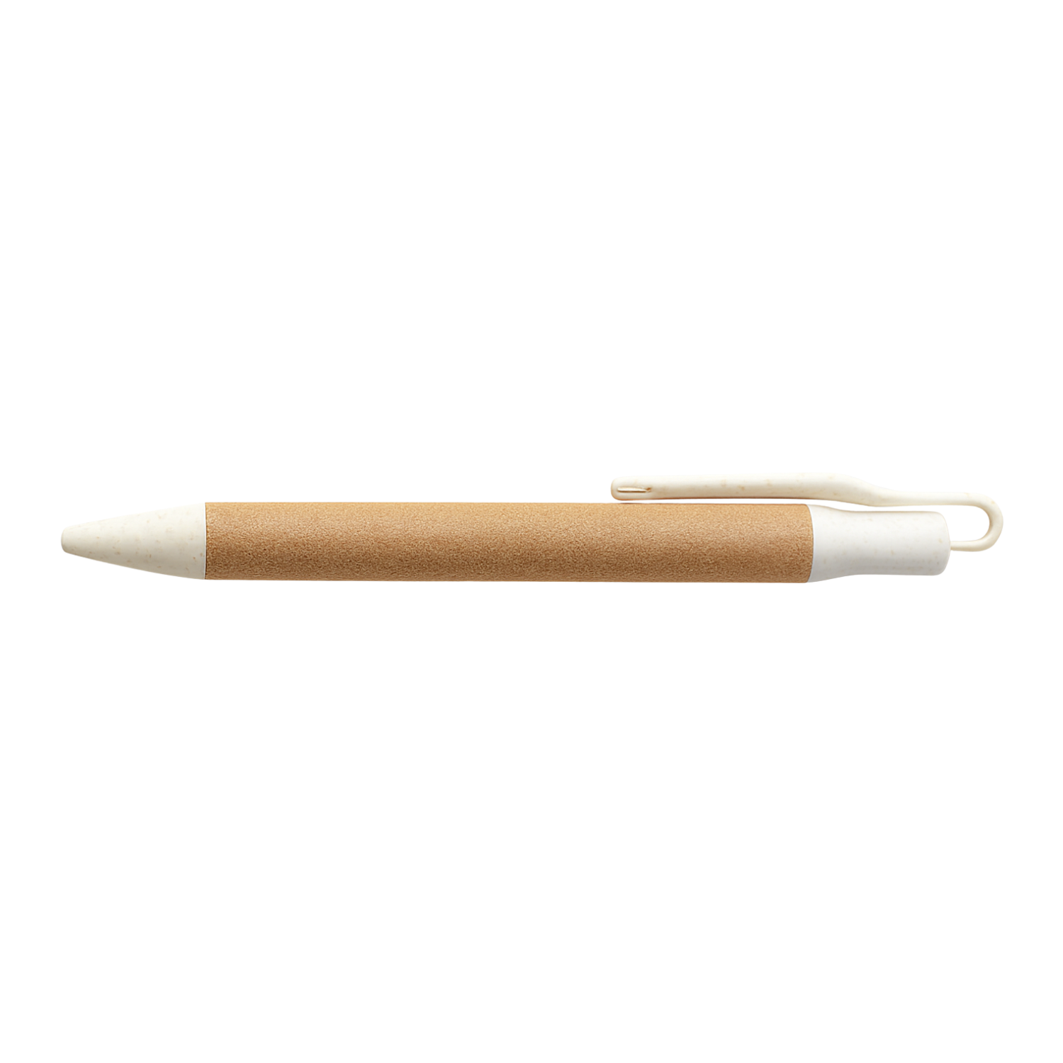 Cork Leaf Eco Pen | Wheat Straw & Cork Eco-Friendly Pen, Smooth Quick-Dry Ink, Lightweight Sustainable Writing Pen | Corporate Gifting & Promotional Branding Pen