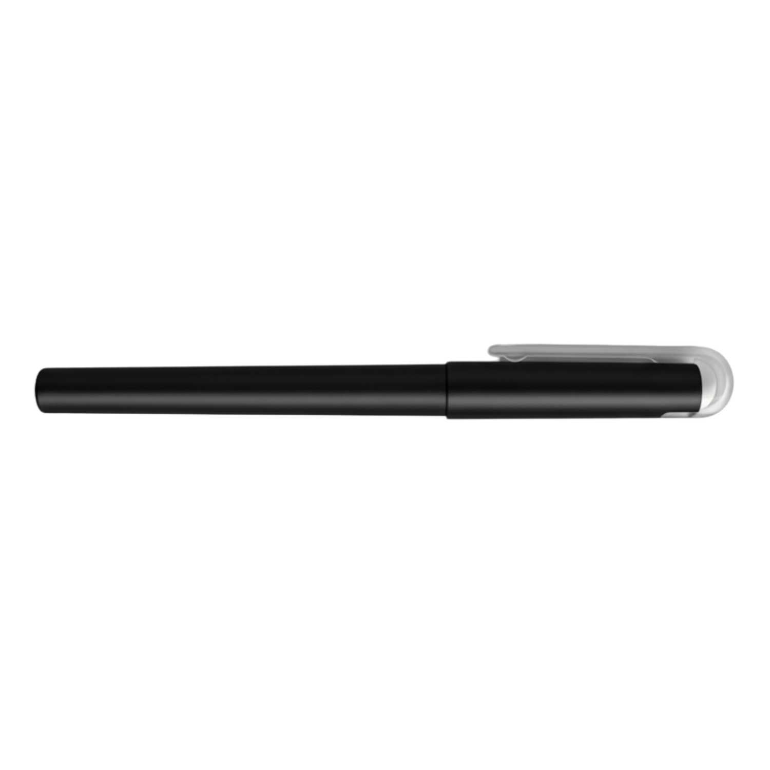 Re Scribe RPET Lite Pen| Matte Finish RPET Plastic Pen with Cap, Smooth Writing, Lightweight Design | Promotional Pen for Office, Schools & Corporate Branding, Black
