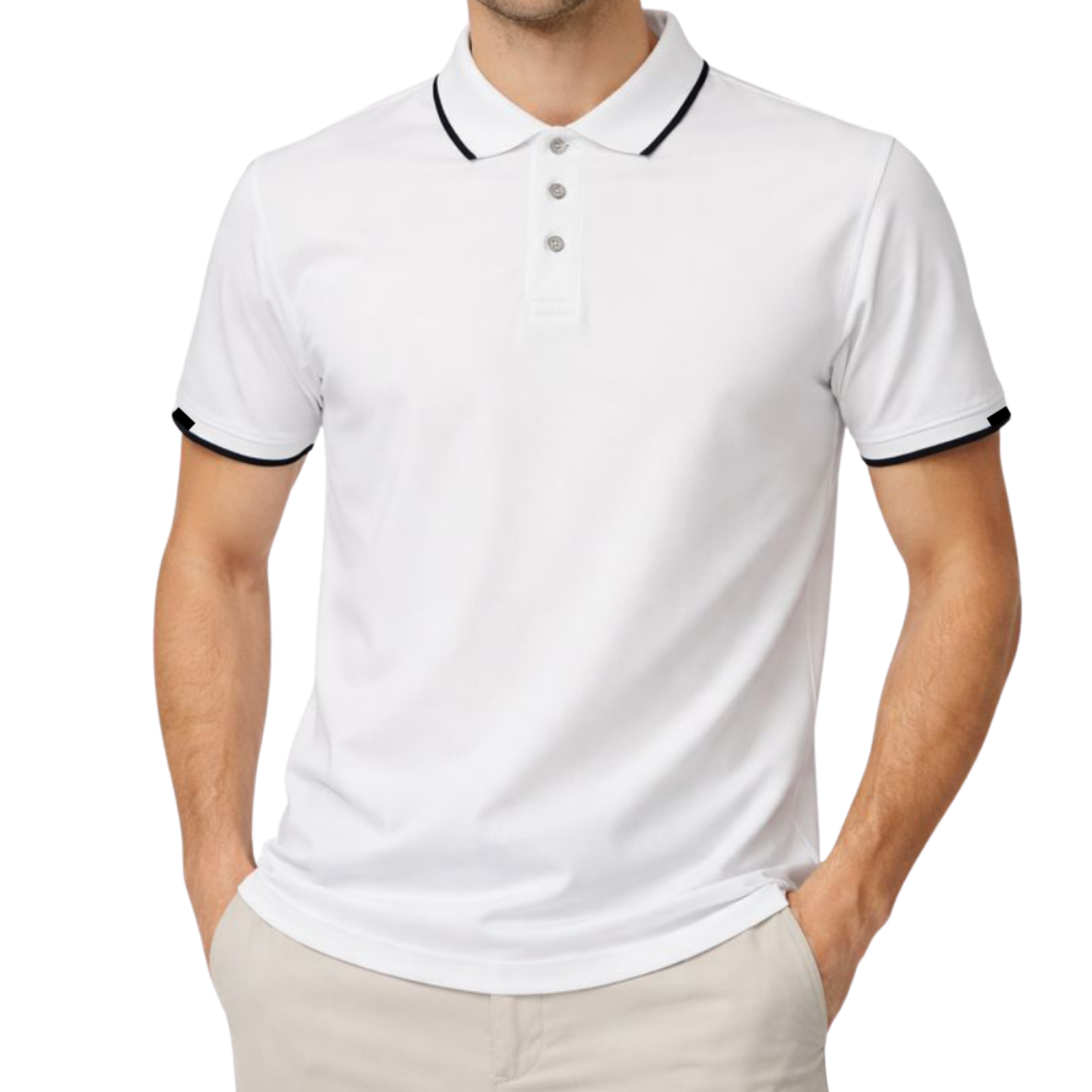 Ciclo Breathe T-Shirt  | 100% Ciclo Polyester Pique Knit, Breathable Fabric, Classic Polo Collar | Smart Casual & Uniform Wear