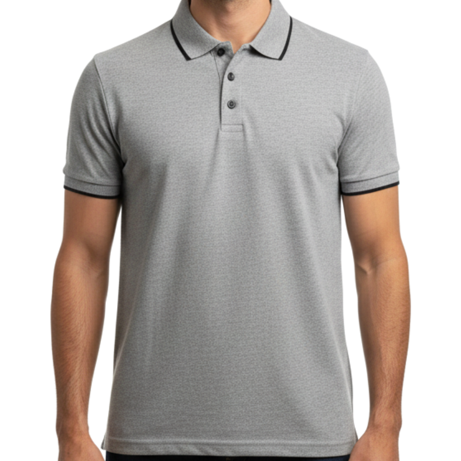 Re Blend T-Shirt  | 65% Cotton, 35% Recycled Polyester Elastane Blend, Stretch Fit, Breathable & Sustainable | Smart Casual & Uniform Wear