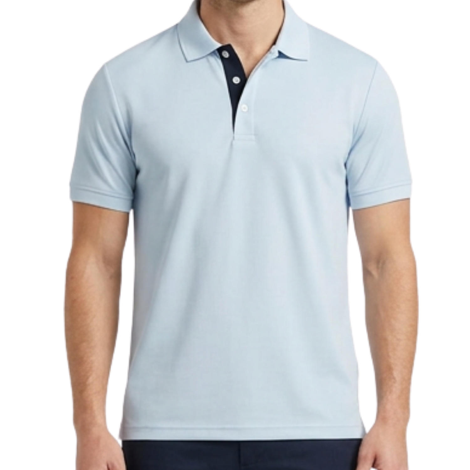 PolyFlex Polo Tee | Lightweight Polyester T-Shirt with Classic Collar, Breathable Fabric & Relaxed Fit | Casual, Lounge & Active Wear