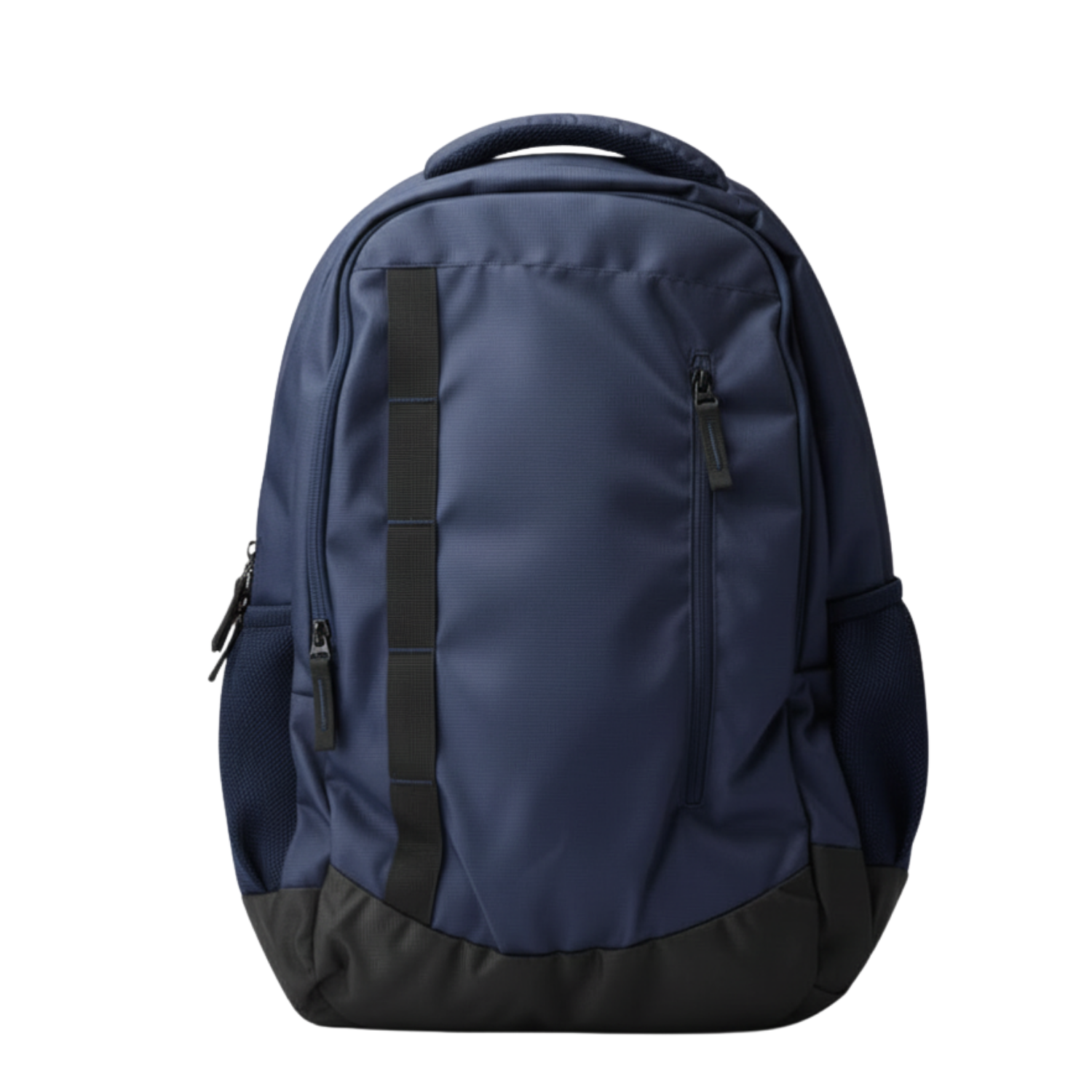 Kivo Backpack | Durable Polyester Backpack with 2 Large Compartments, 3D Air-Ventilated Back Panel & Side Pockets | School, Office & Everyday Carry Bag