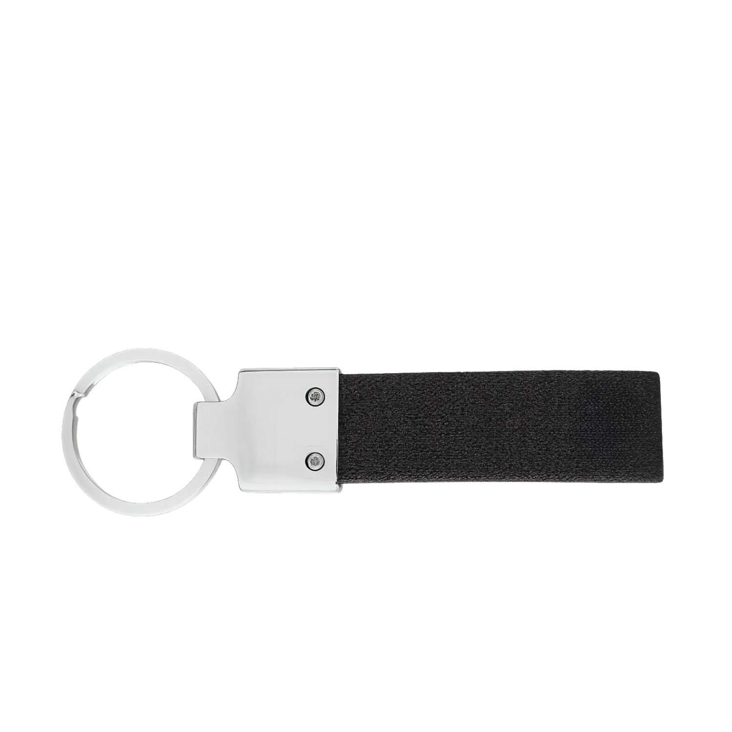 Eco Loop RPET  Keychain | Recycled Fabric & Metal Keychain with Strong Ring, Lightweight & Durable Design, Laser Engraving Ready | Corporate Gifting Keychain