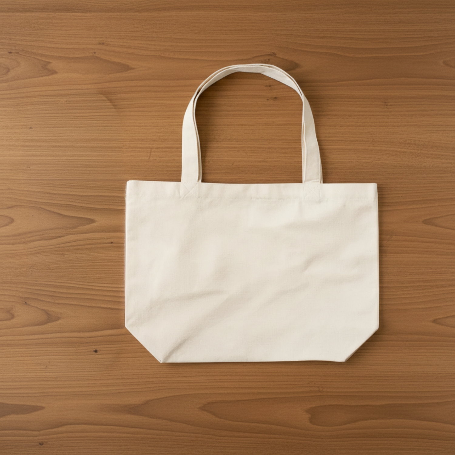 Organic Cotton Eco Tote Bag | GOTS Certified Eco-Friendly Tote, Spacious & Durable, Reusable Shopping & Daily Carry Bag | Sustainable Corporate Gifting view 3