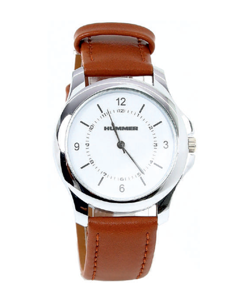 Minimal Classic Leather Strap Watch