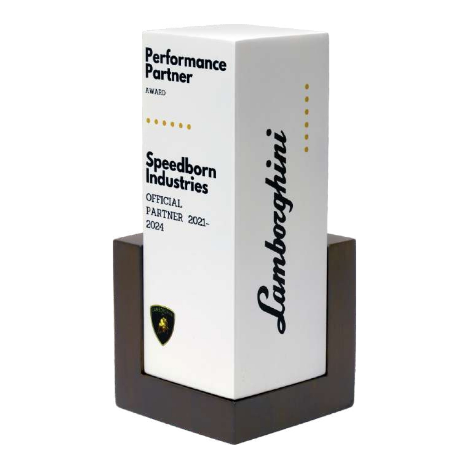 Premium Tower Corporate Trophy – Recognition Award with Dual Side Printing | Employee Appreciation & Business Awards